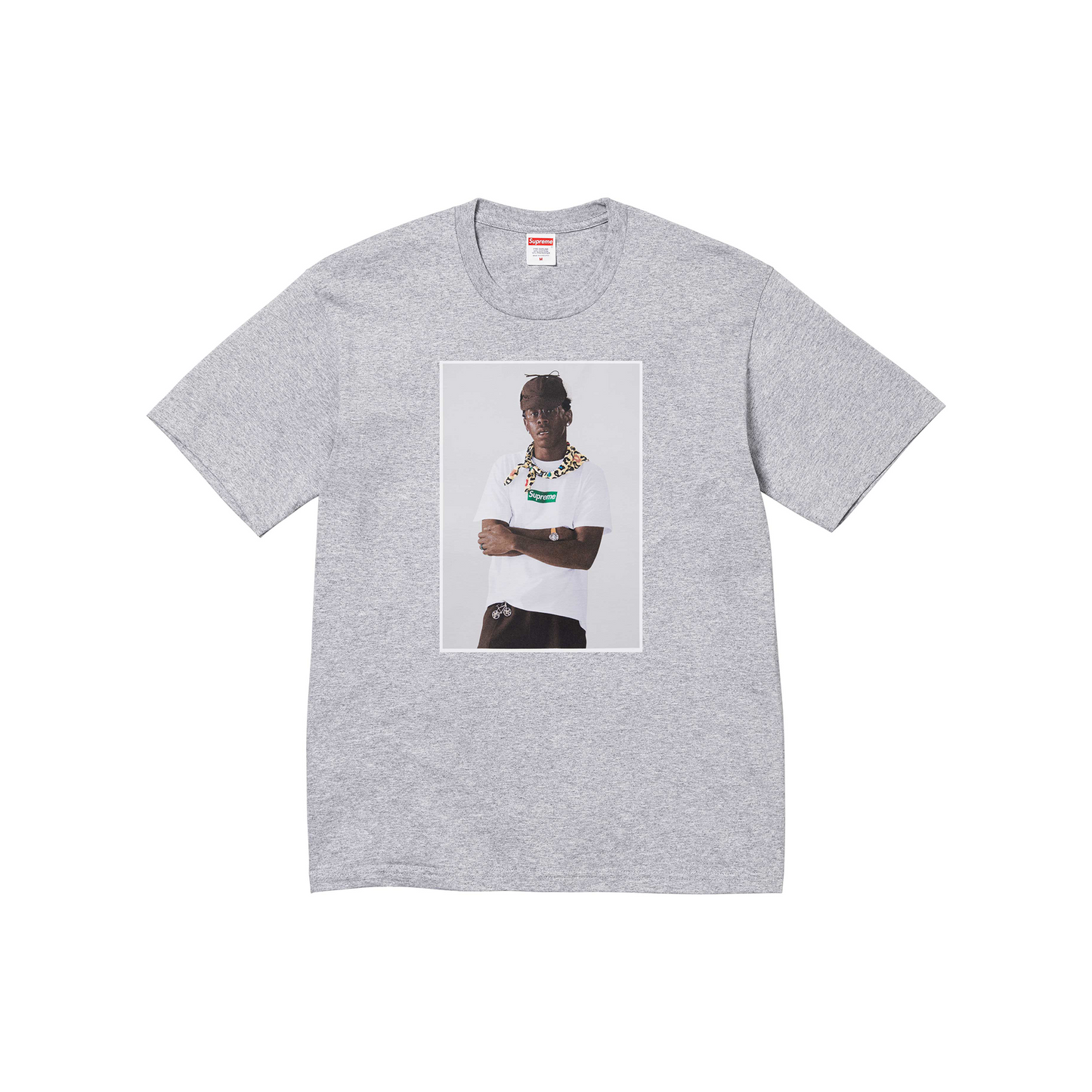 Supreme Tyler, The Creator Tee Heather Grey (FW24)