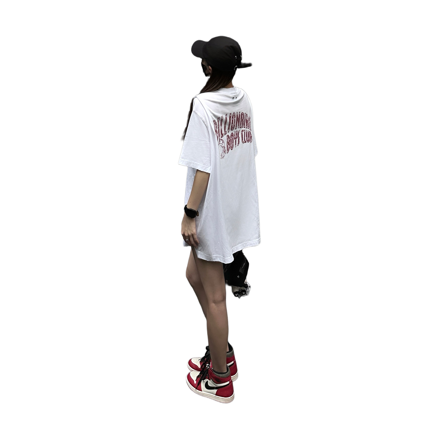TEAM WANG design x Billionaire Boys Club "LIFE IS A RACE" Washed Tee White (SS25)