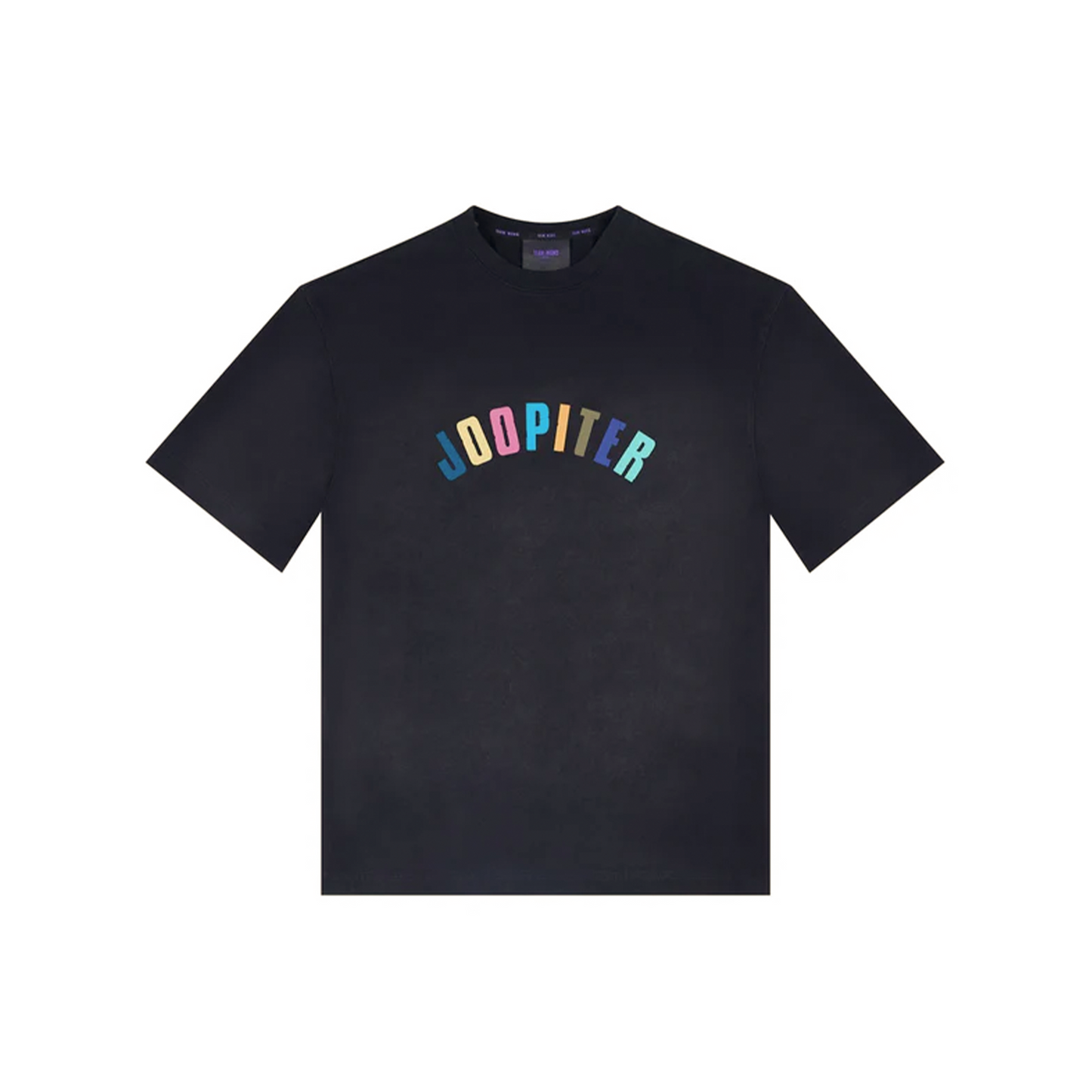 TEAM WANG Design Joopiter Pre-Washed Distressed Tee Black (SS24)