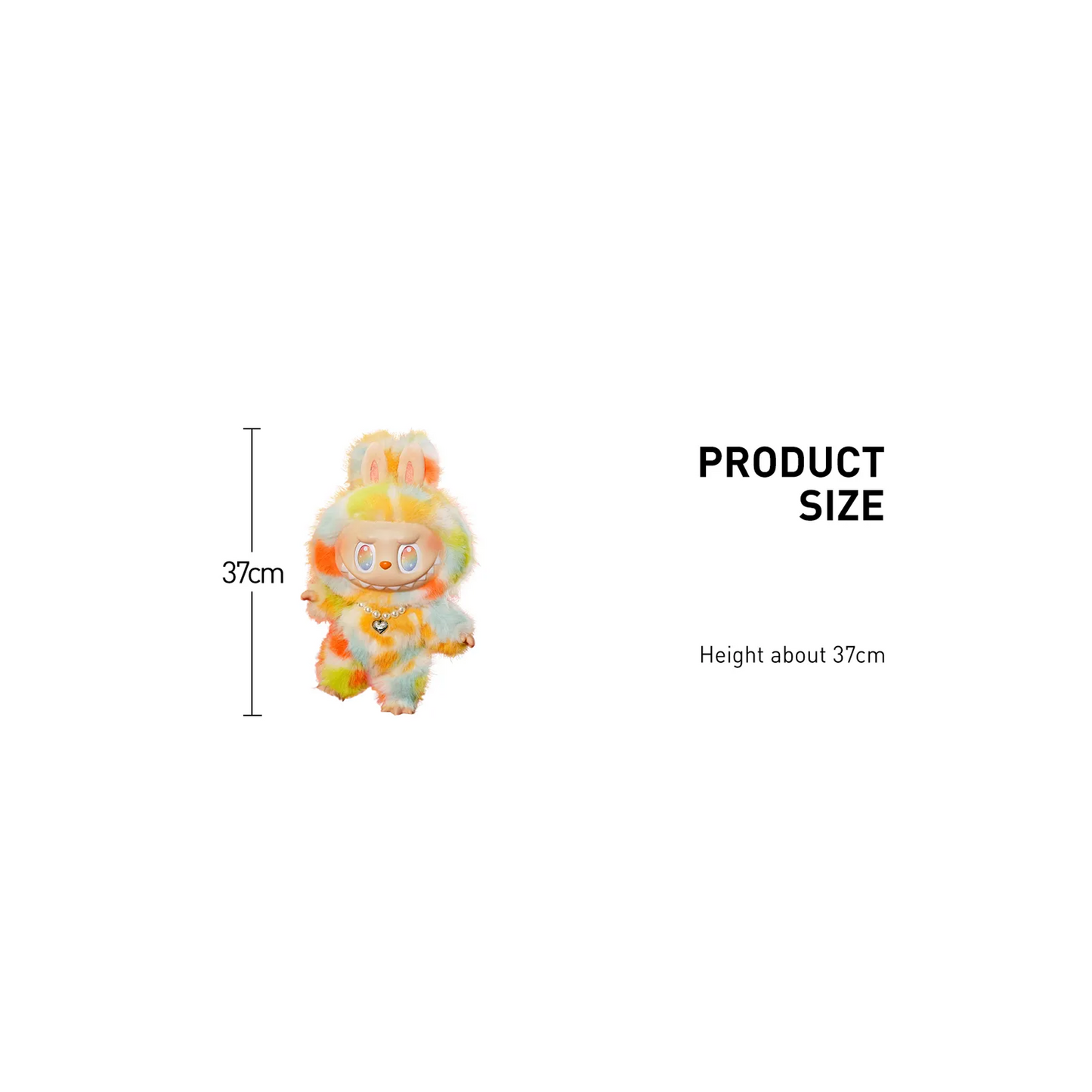 POP MART LABUBU THE MONSTERS Big into Energy Series - ROCK THE UNIVERSE Vinyl Plush Doll
