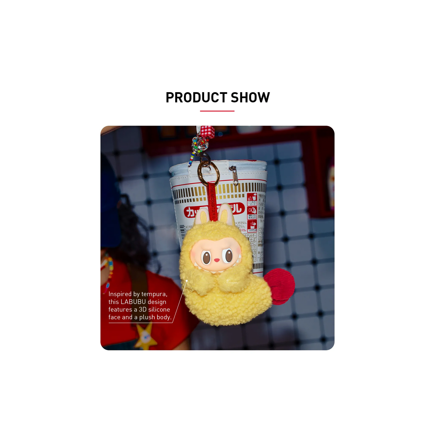 POP MART LABUBU THE MONSTERS Wacky Mart Series - Earphone Case Keychain