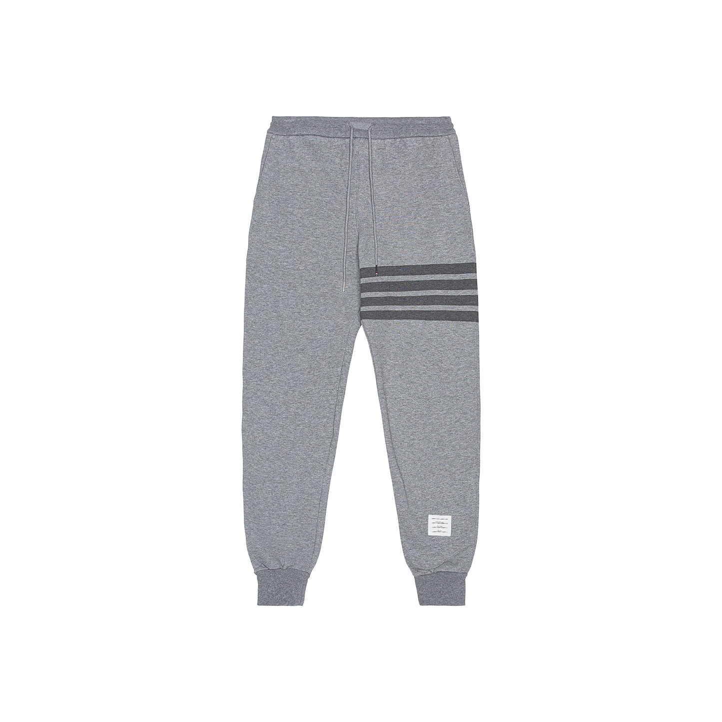 THOM BROWNE Classic Loopback 4-Bar Sweatpants Medium Grey (SS23)