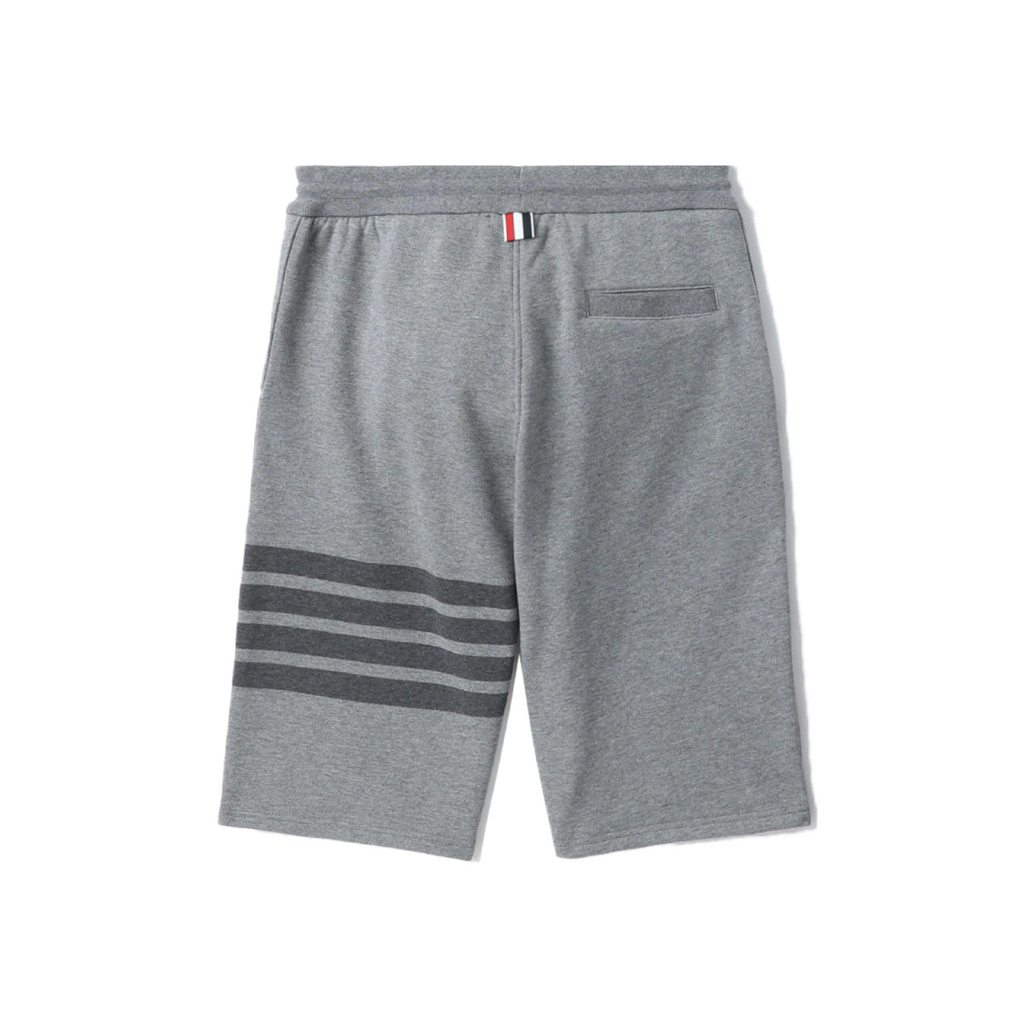 THOM BROWNE Classic Loopback 4-Bar Sweatshort Medium Grey (SS23)