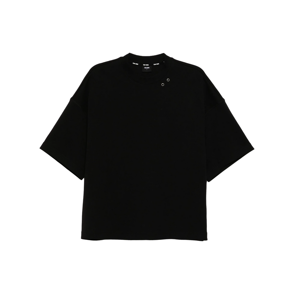 TEAM WANG design Choices Cropped Oversized Tee Black (FW24)