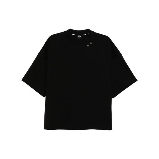 TEAM WANG design Choices Cropped Oversized Tee Black (FW24)