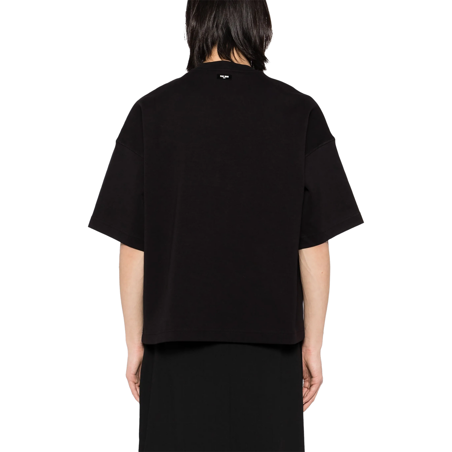 TEAM WANG Design Choices Cropped Oversized Tee Black (FW24)