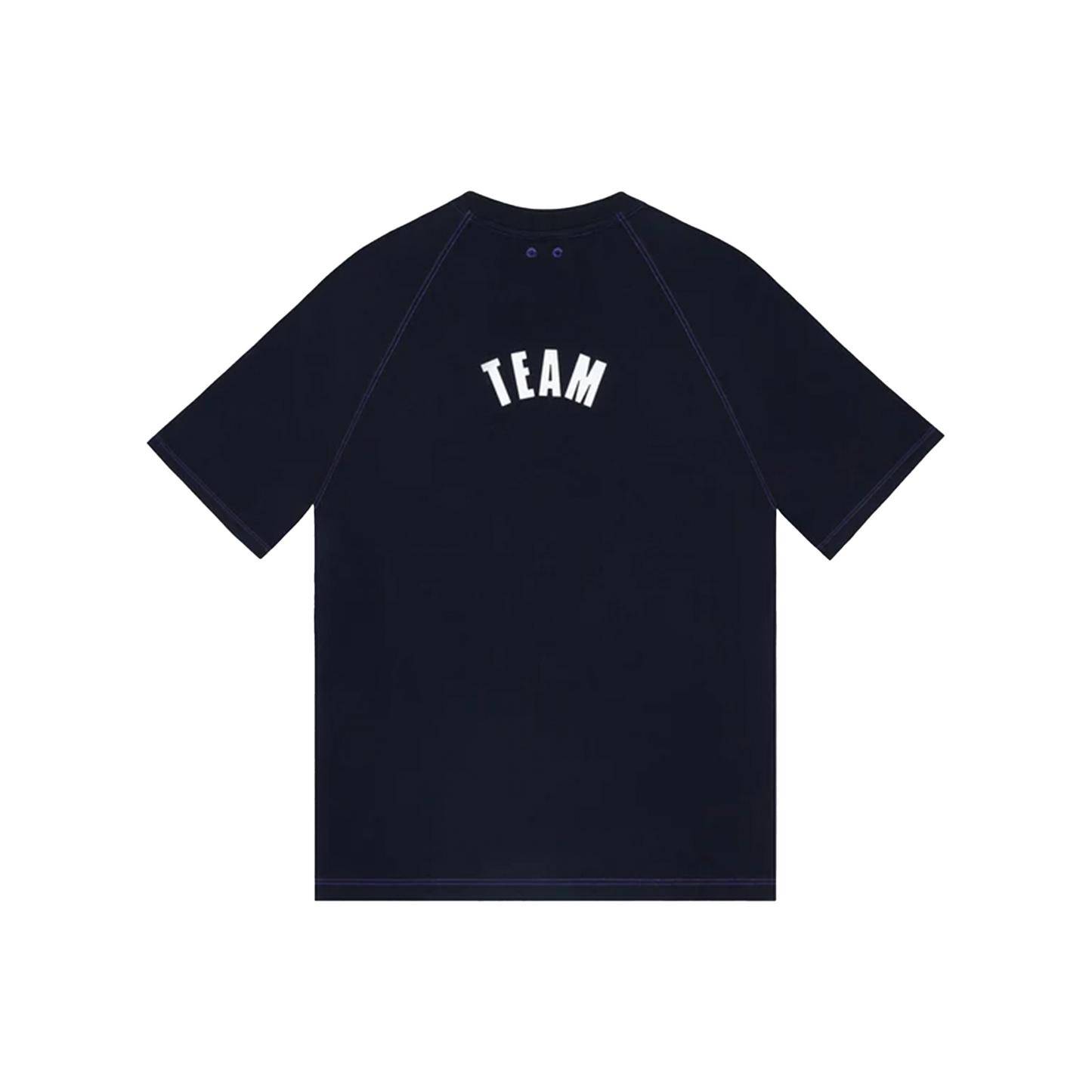 TEAM WANG design Joopiter Contrast Stitching Tee Black (SS24)