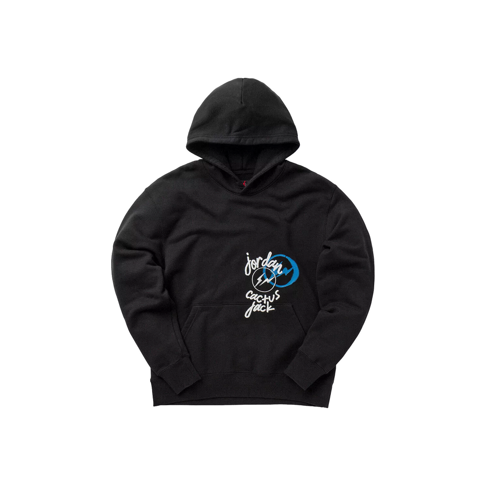 Jordan x Travis Scott Cactus Jack x Fragment Hoodie Black (SS23)