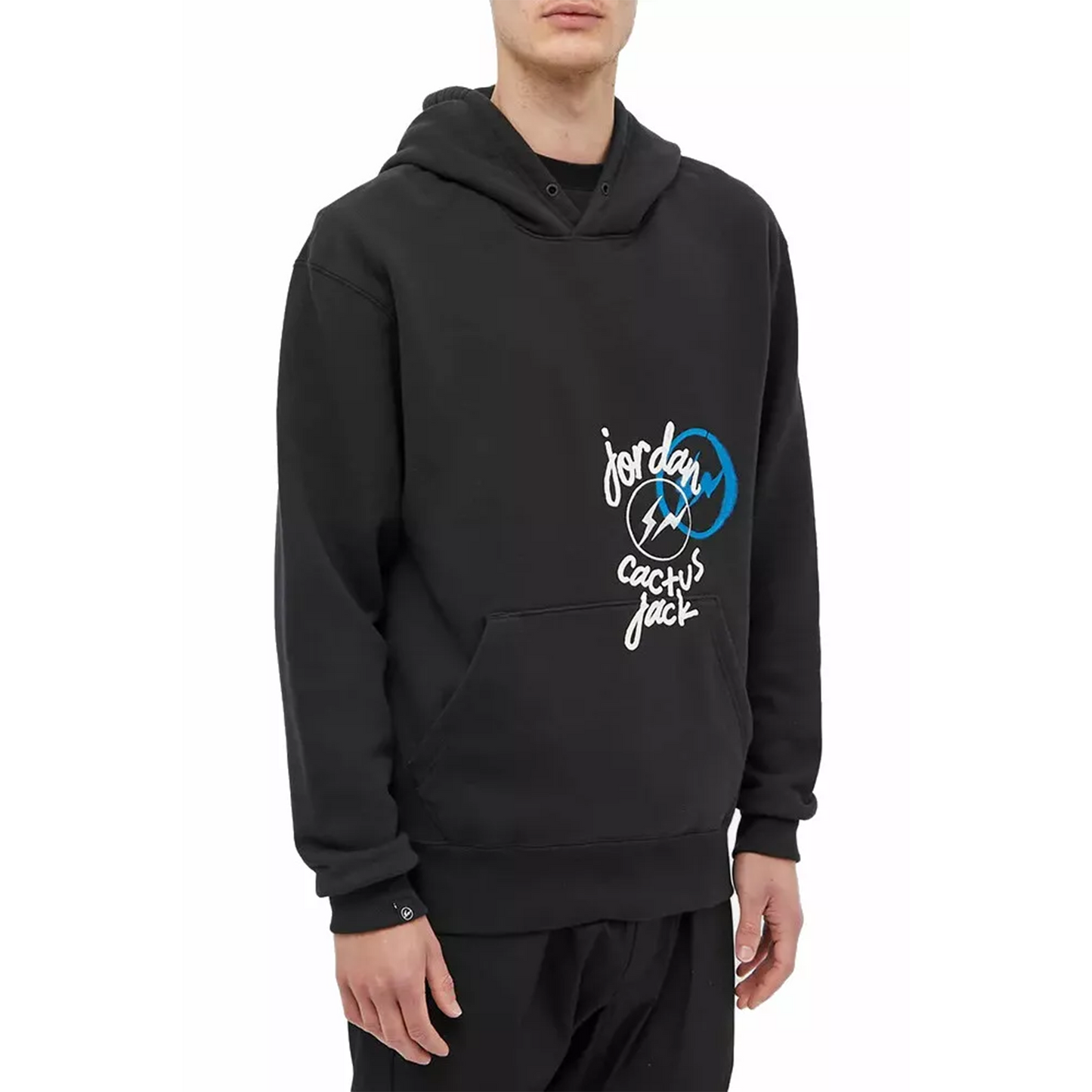 Jordan x Travis Scott Cactus Jack x Fragment Hoodie Black (SS23)
