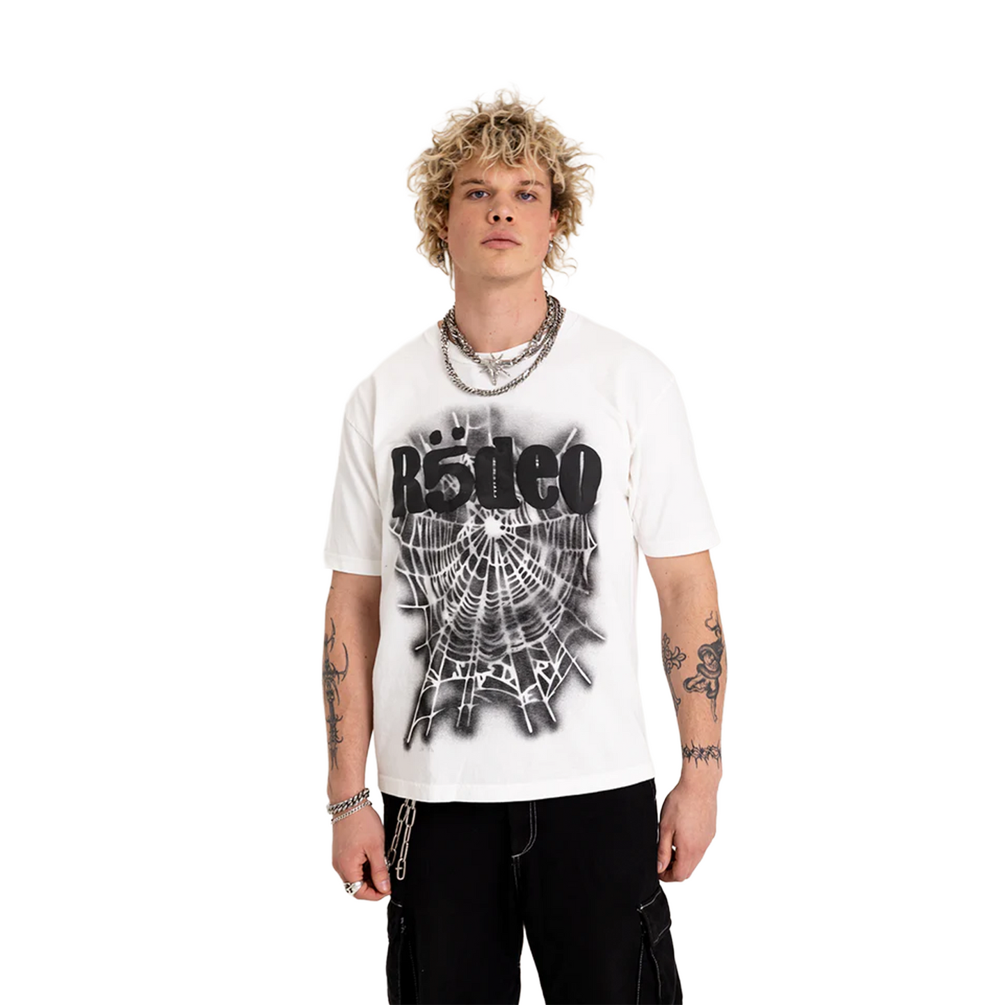 Travis Scott Cactus Jack x Sp5der Days Before Rodeo III Tee White (FW24)