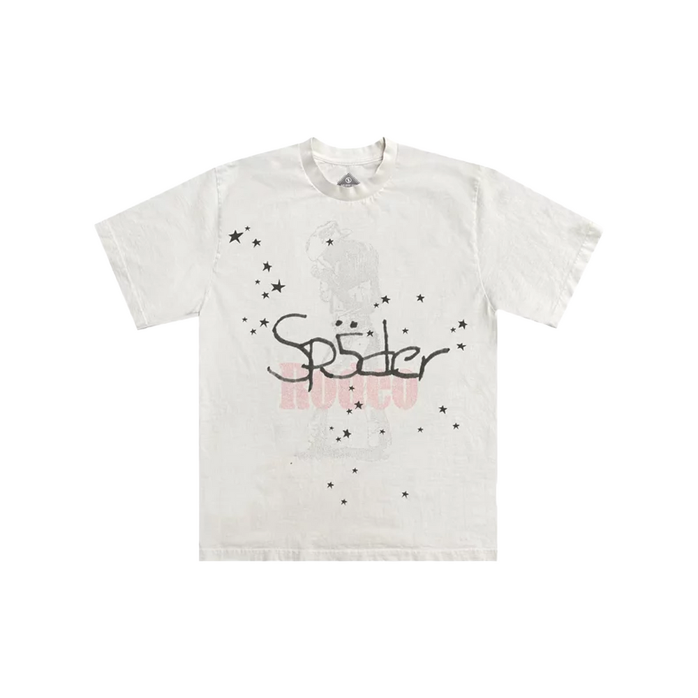 Travis Scott Cactus Jack x Sp5der Days Before Rodeo II Tee White (FW24)