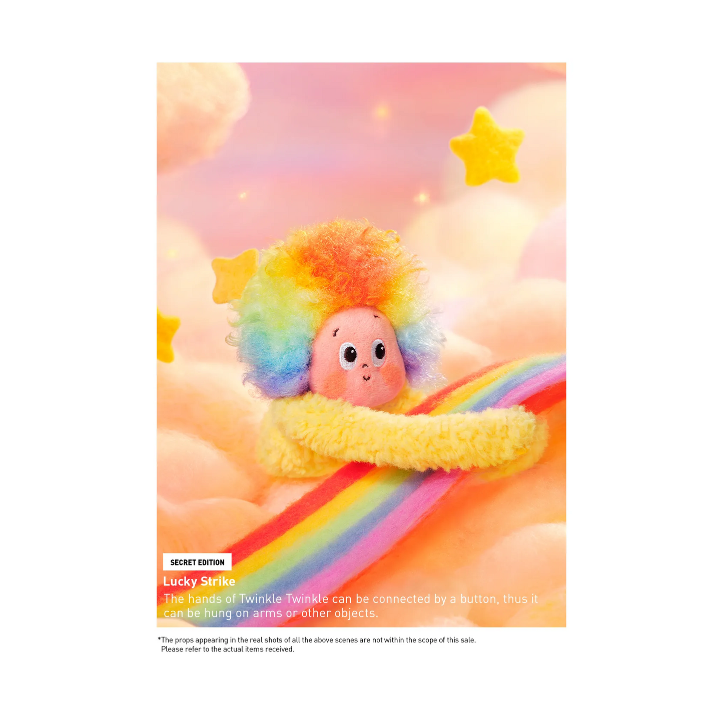 POP MART Twinkle Twinkle Sweet Dreams Forecast Series - Plush Pendant Blind Box Keychain (Version 3)