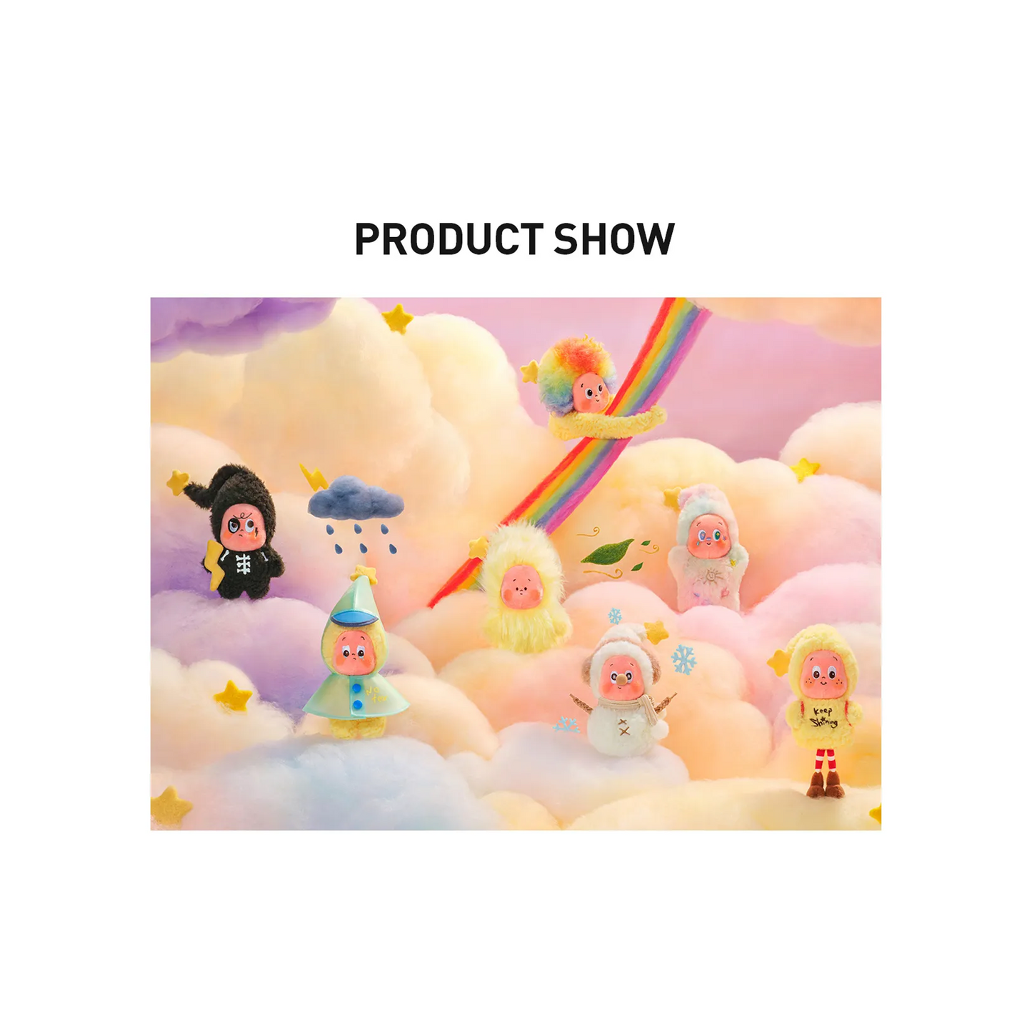 POP MART Twinkle Twinkle Sweet Dreams Forecast Series - Plush Pendant Blind Box Keychain (Version 3)