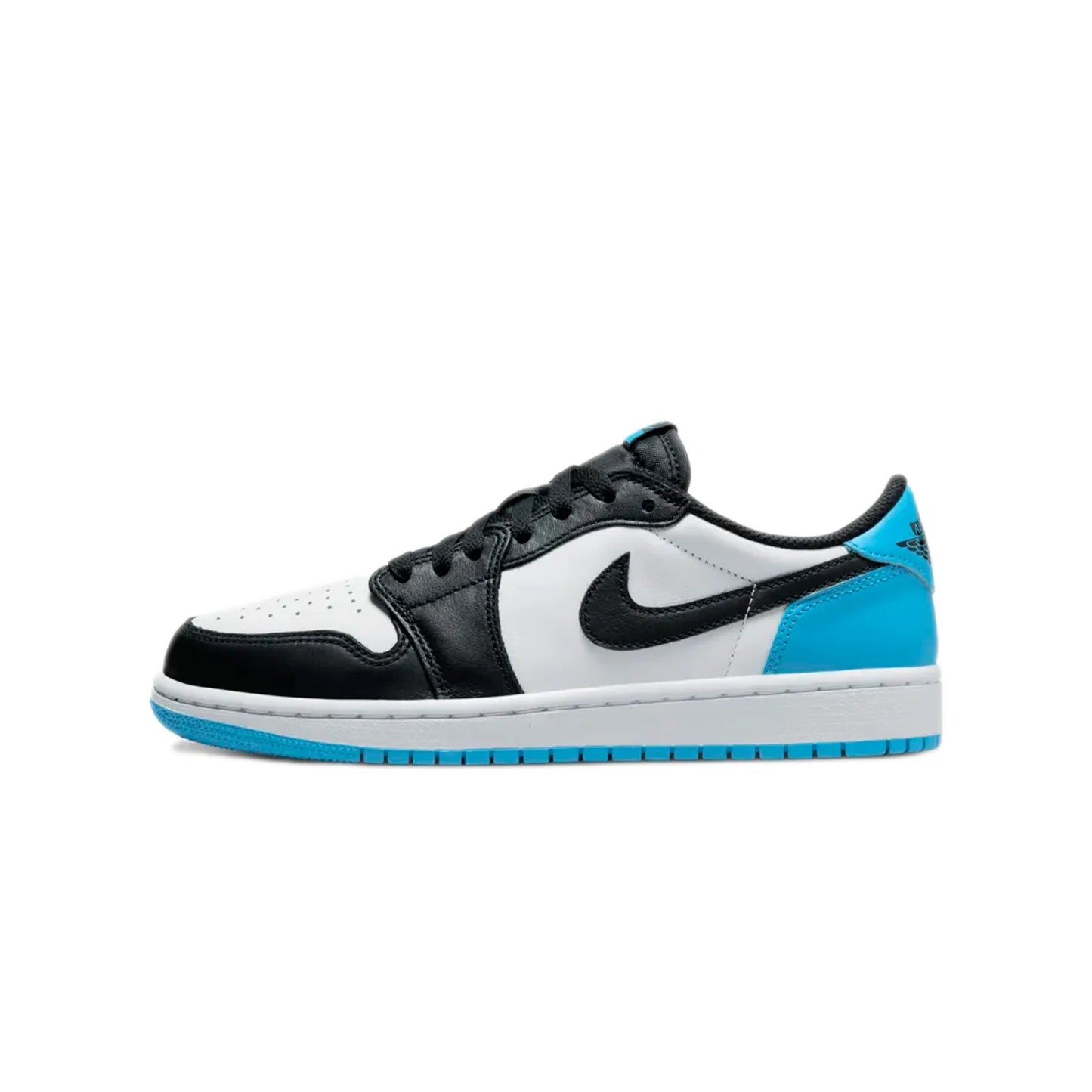 Jordan 1 Low Black Dark Powder Blue – STEALPLUG KL