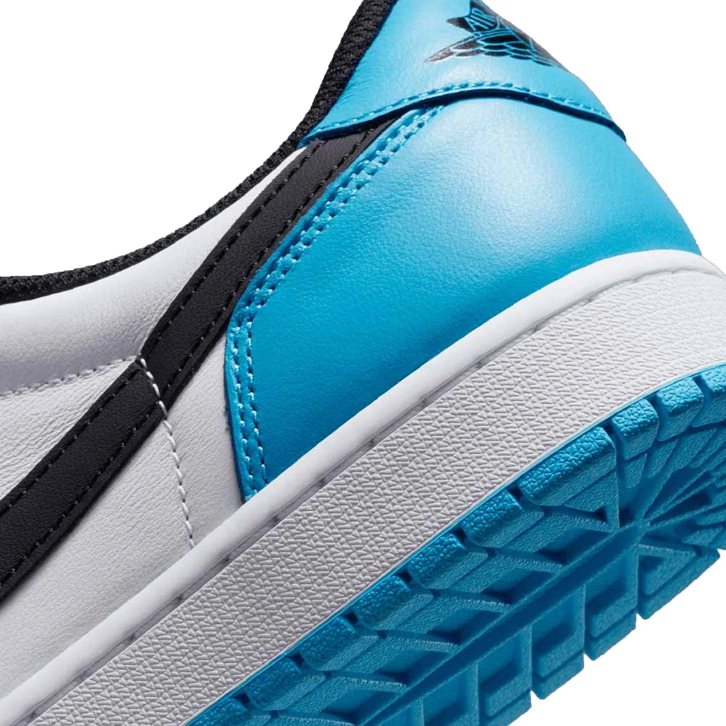 Jordan 1 Low Black Dark Powder Blue
