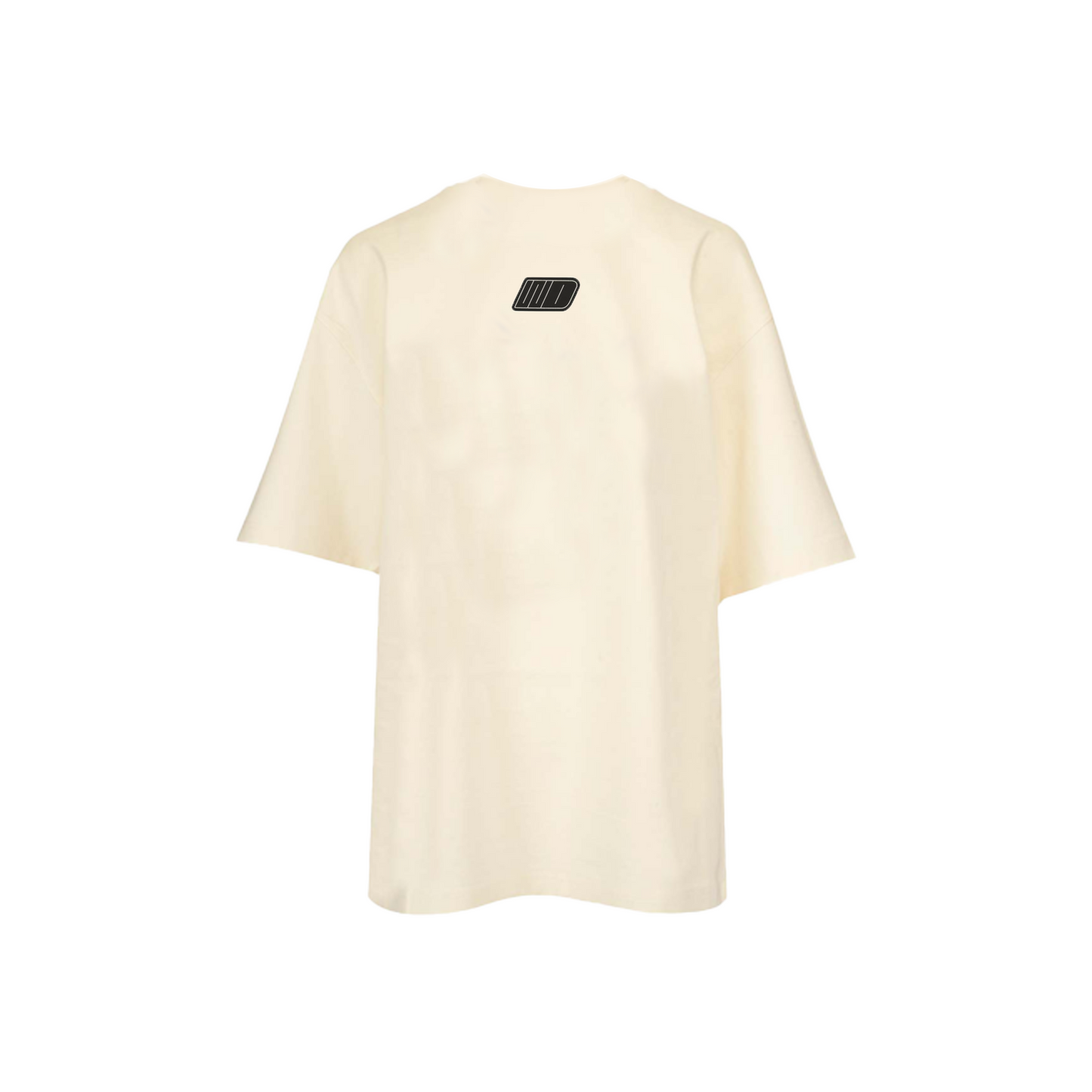 WE11DONE Crystal Logo Tee Ivory (SS24)