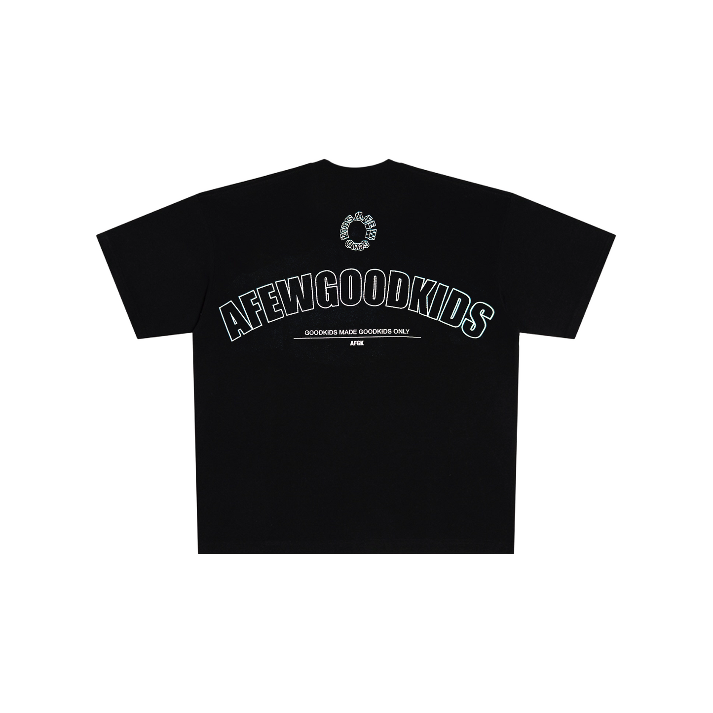 a few Good kids 12 Colour Basic Short Sleeved Tee Black (SS25)