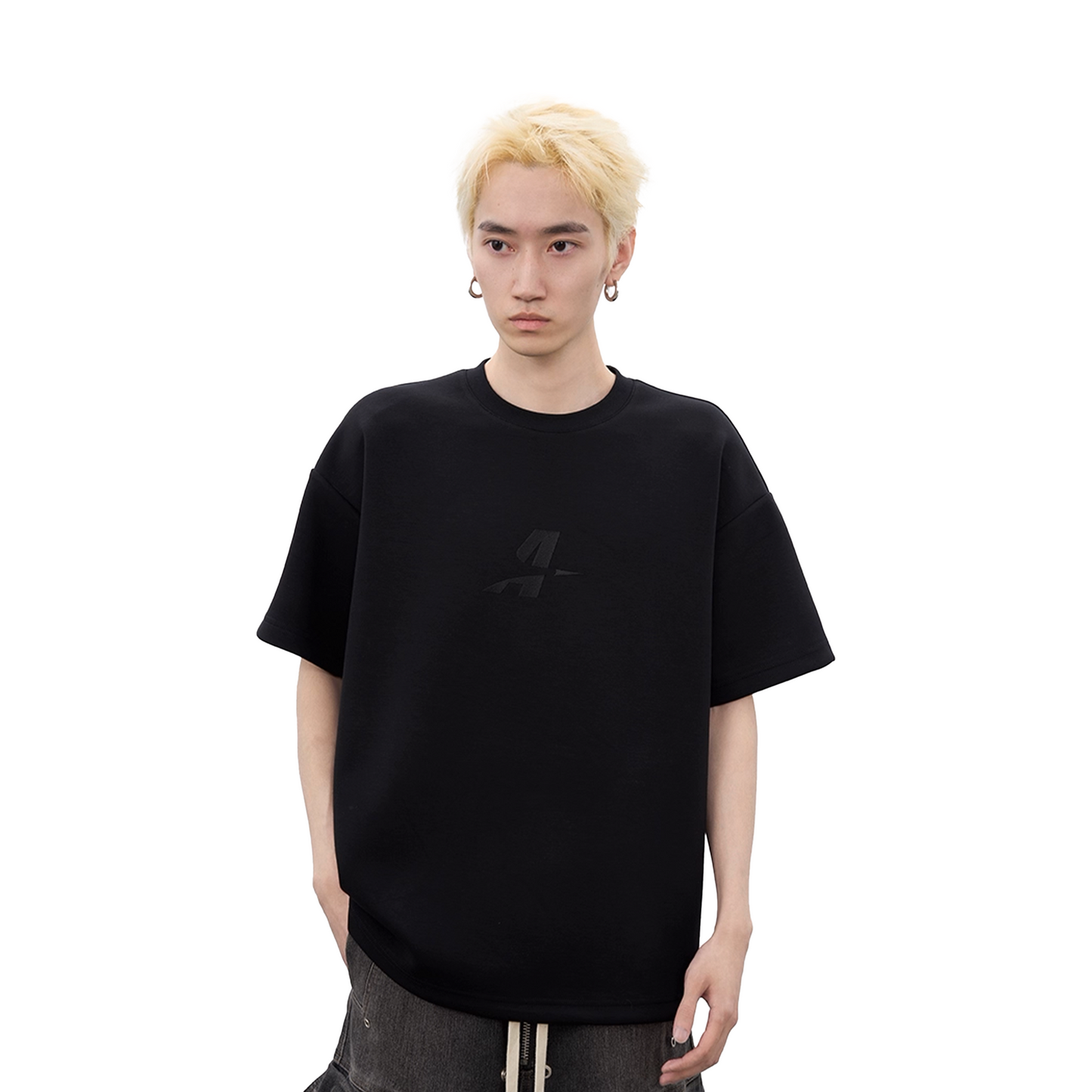 a few Good kids Air Layered Short Sleeved Tee Black (SS25)