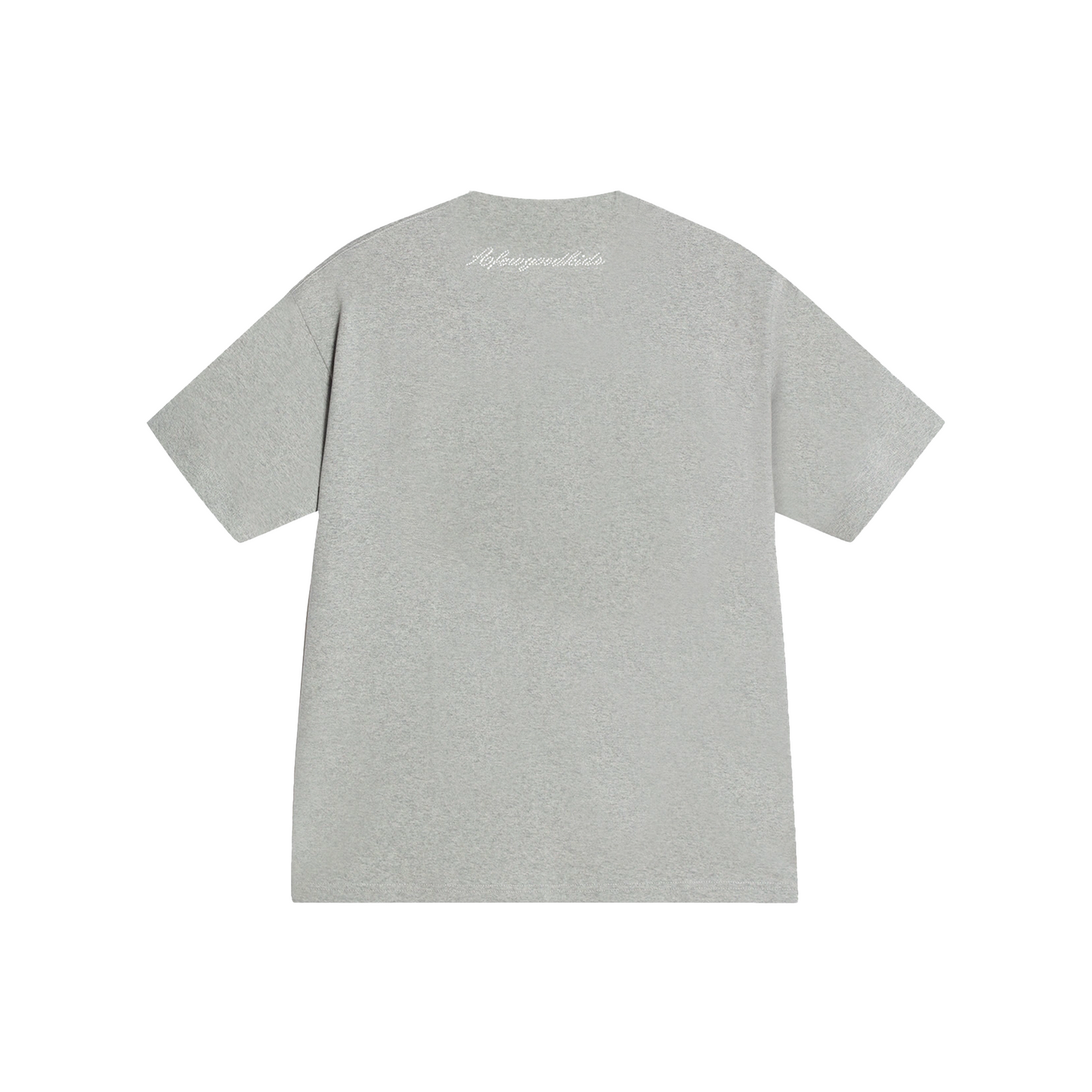 a few Good kids Chanel Style Pearl Short Sleeved Tee Grey (SS25)
