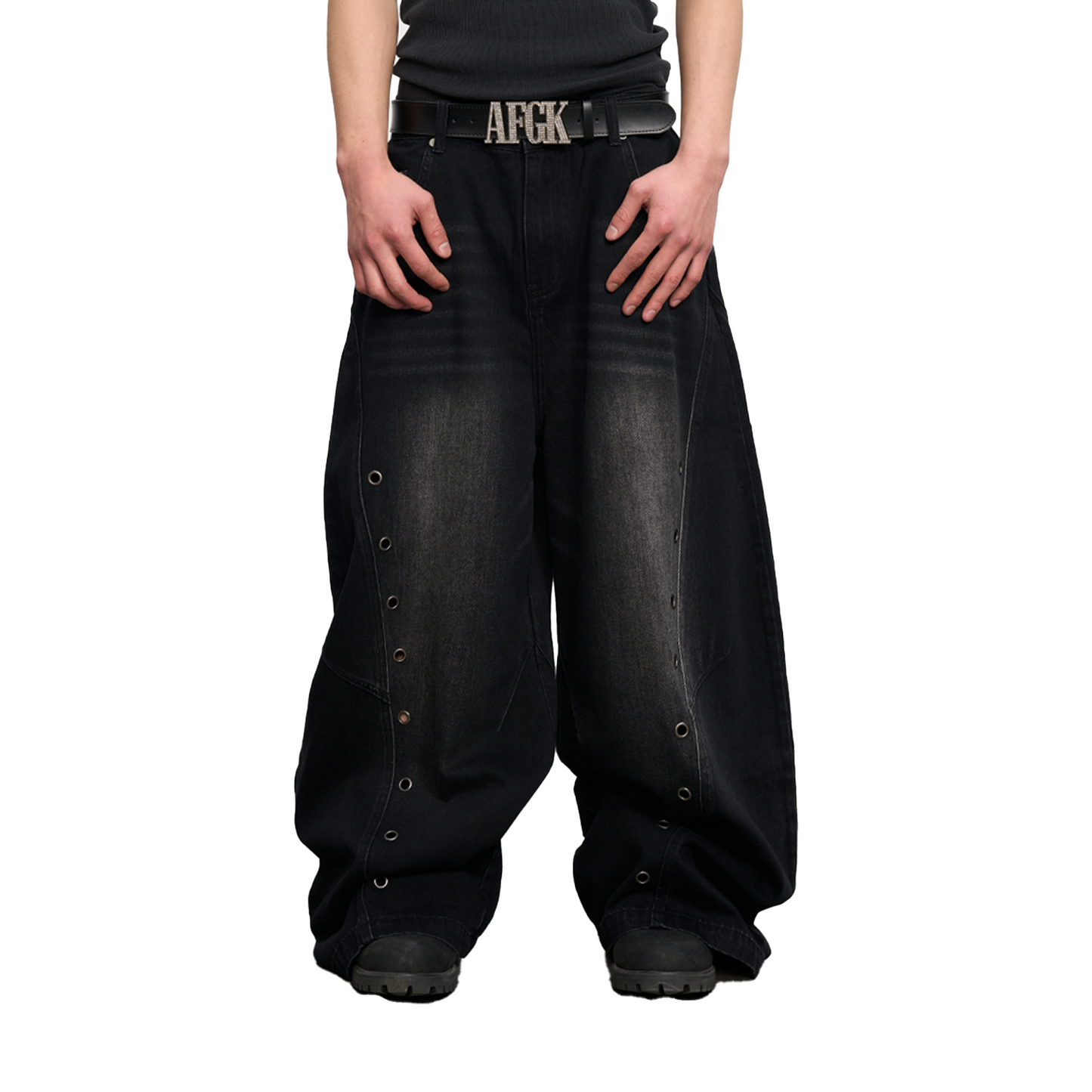 a few Good kids Eyelet Machete Jeans Black (SS25)
