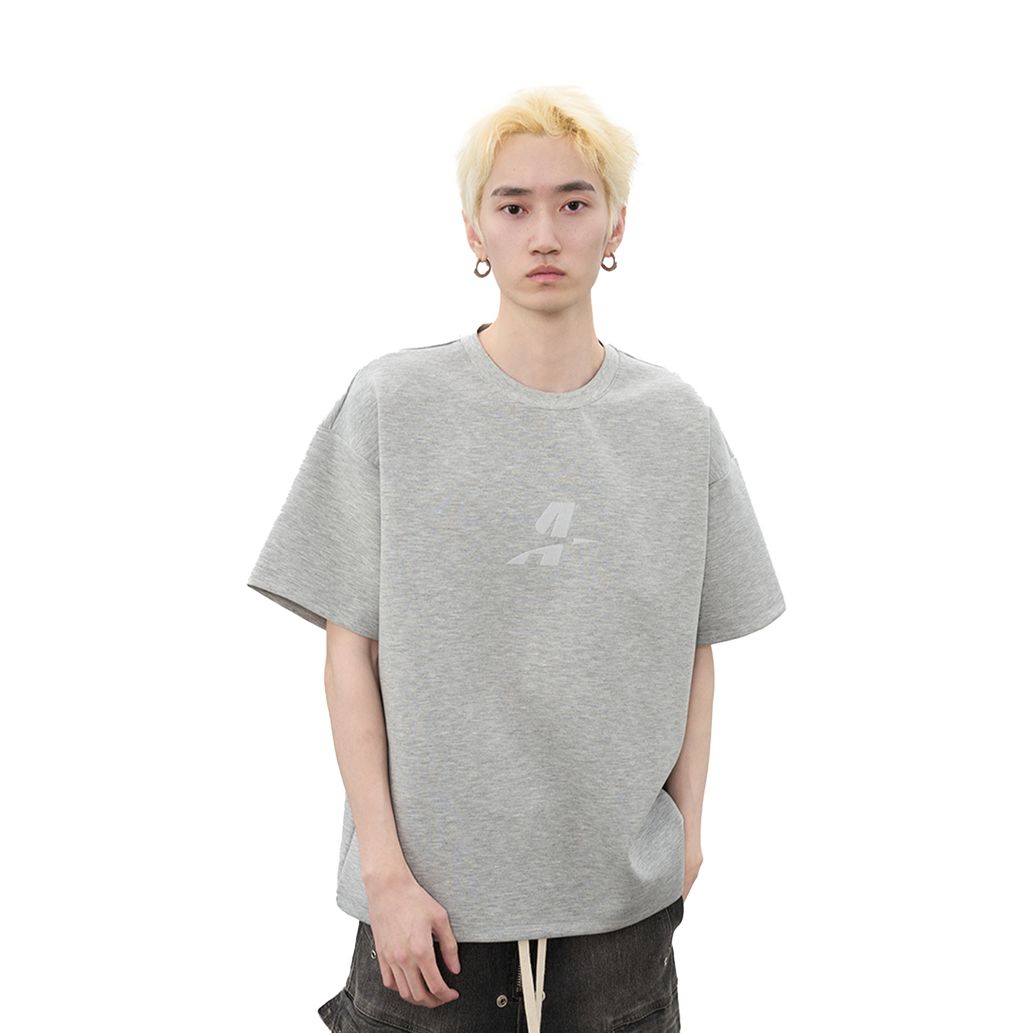 a few Good kids Air Layered Short Sleeved Tee Grey (SS25)