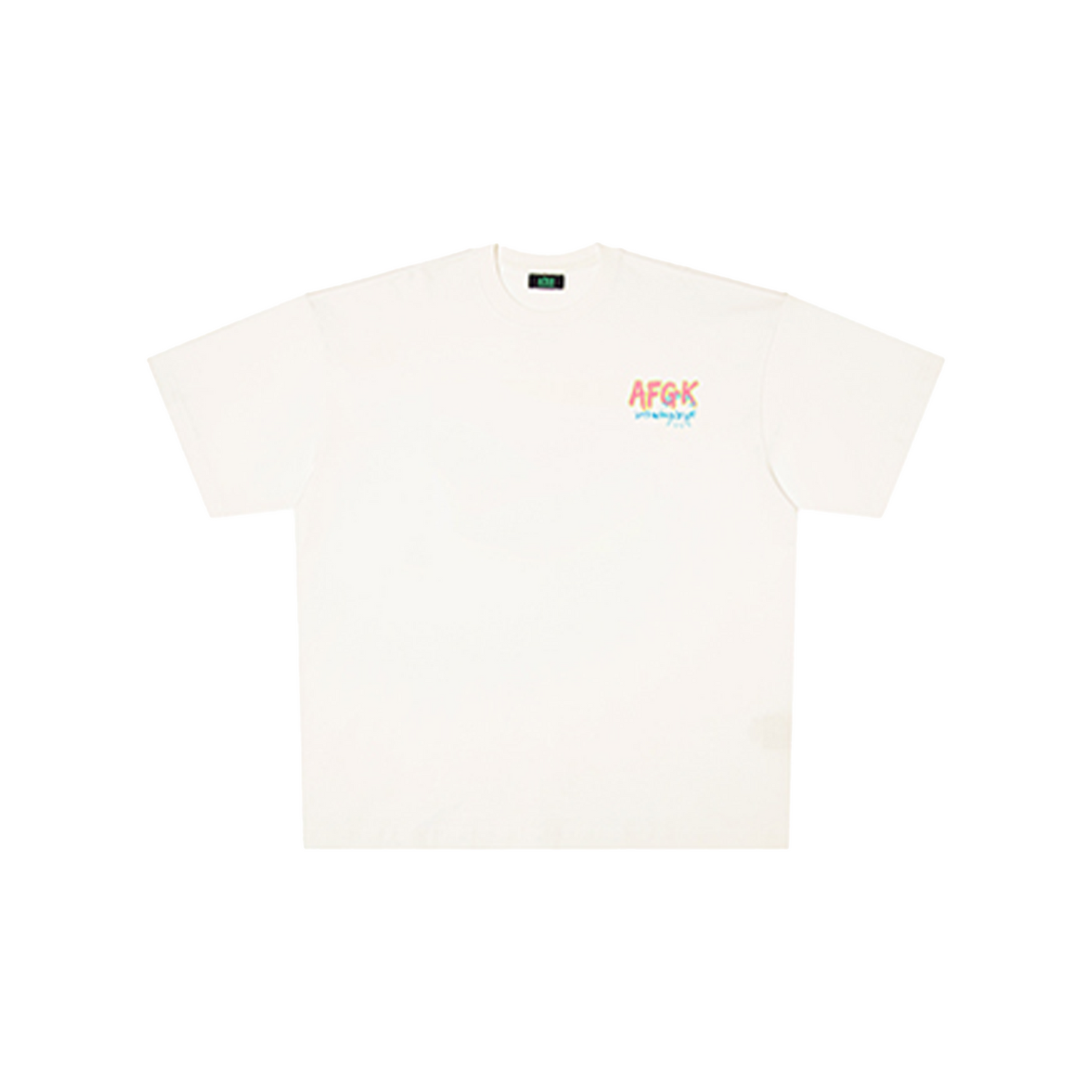 a few Good kids Handwritten Graffiti Tee White (SS25)