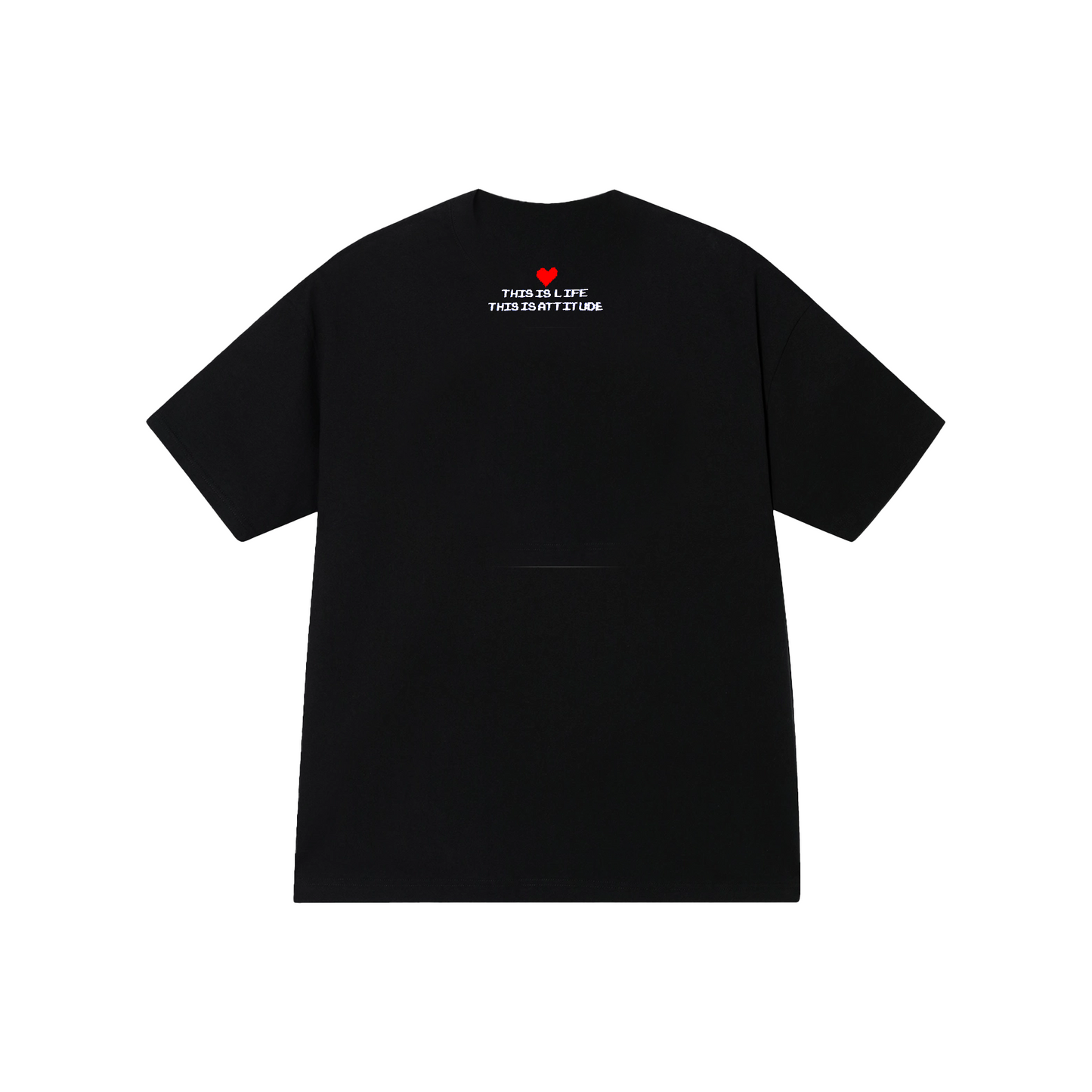 a few Good kids Heart Hot Diamond Short Sleeved Tee Black (SS25)