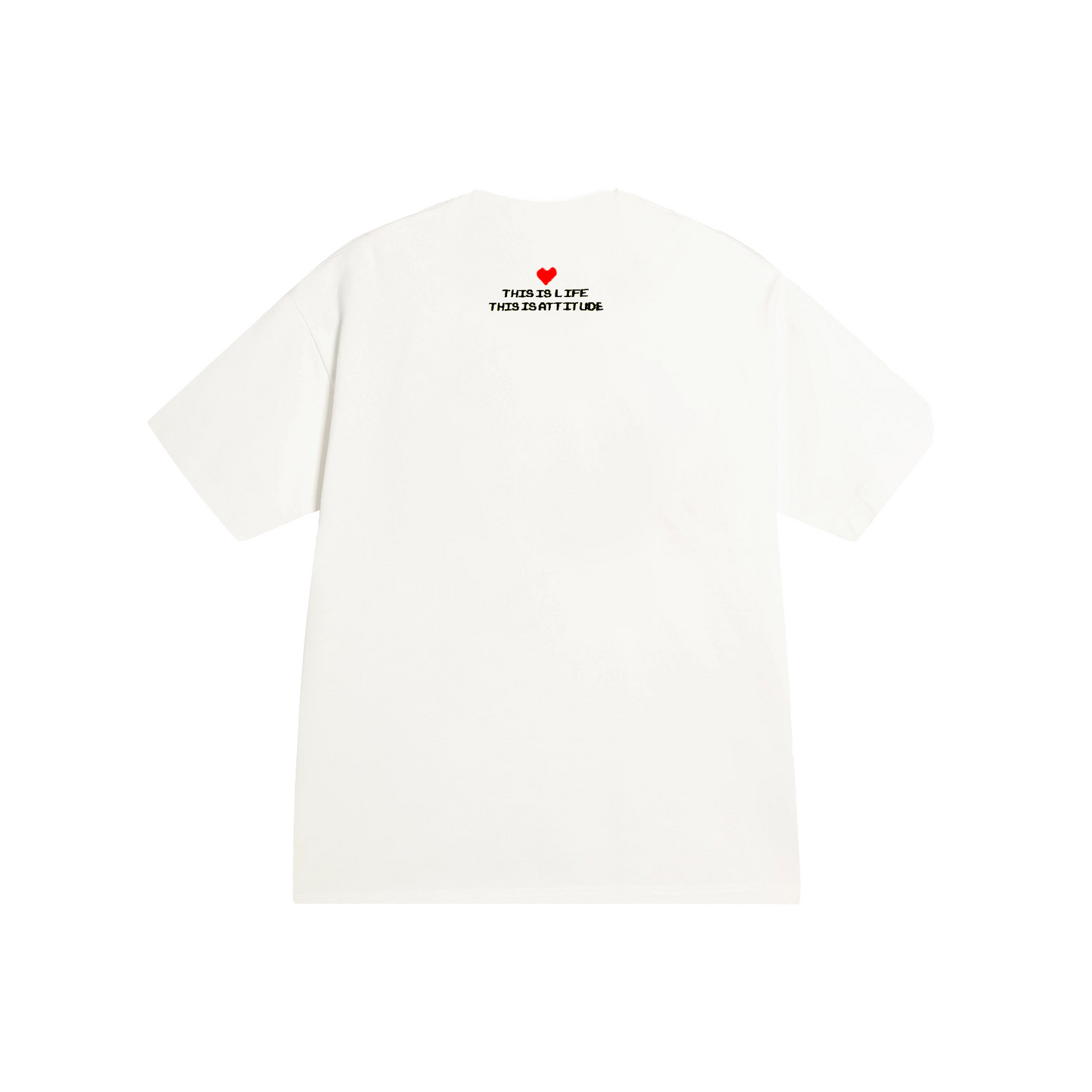 a few Good kids Heart Hot Diamond Short Sleeved Tee White (SS25)