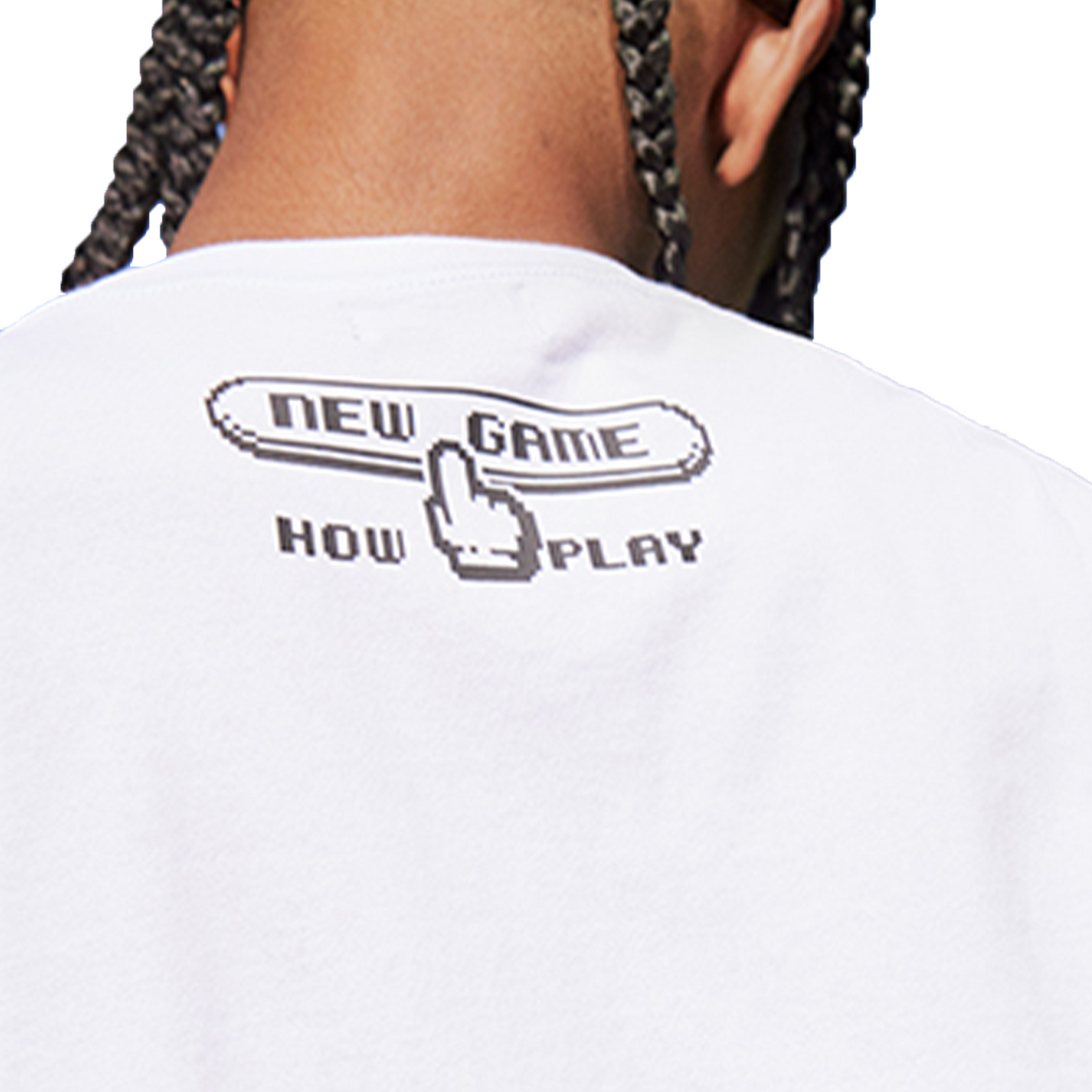 a few Good kids Pixel Game Console Tee White (SS25)