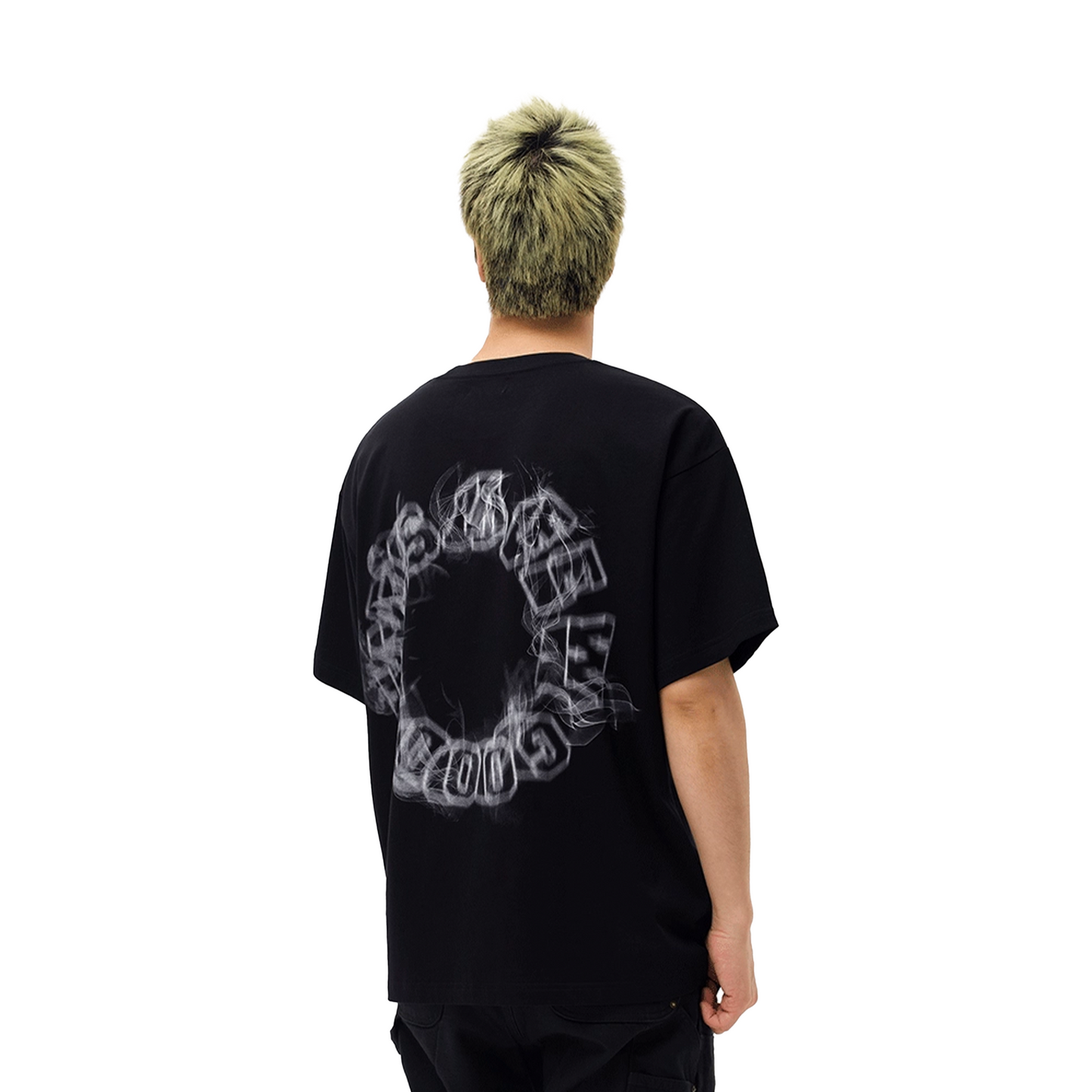 a few Good kids Smoke Logo Short Sleeved Tee Black (SS25)