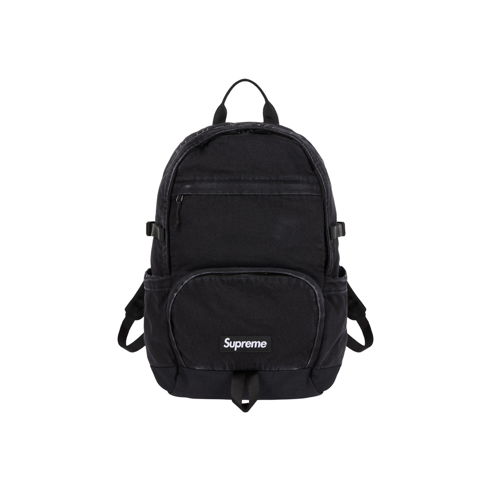 Supreme Denim Backpack Black (FW25)