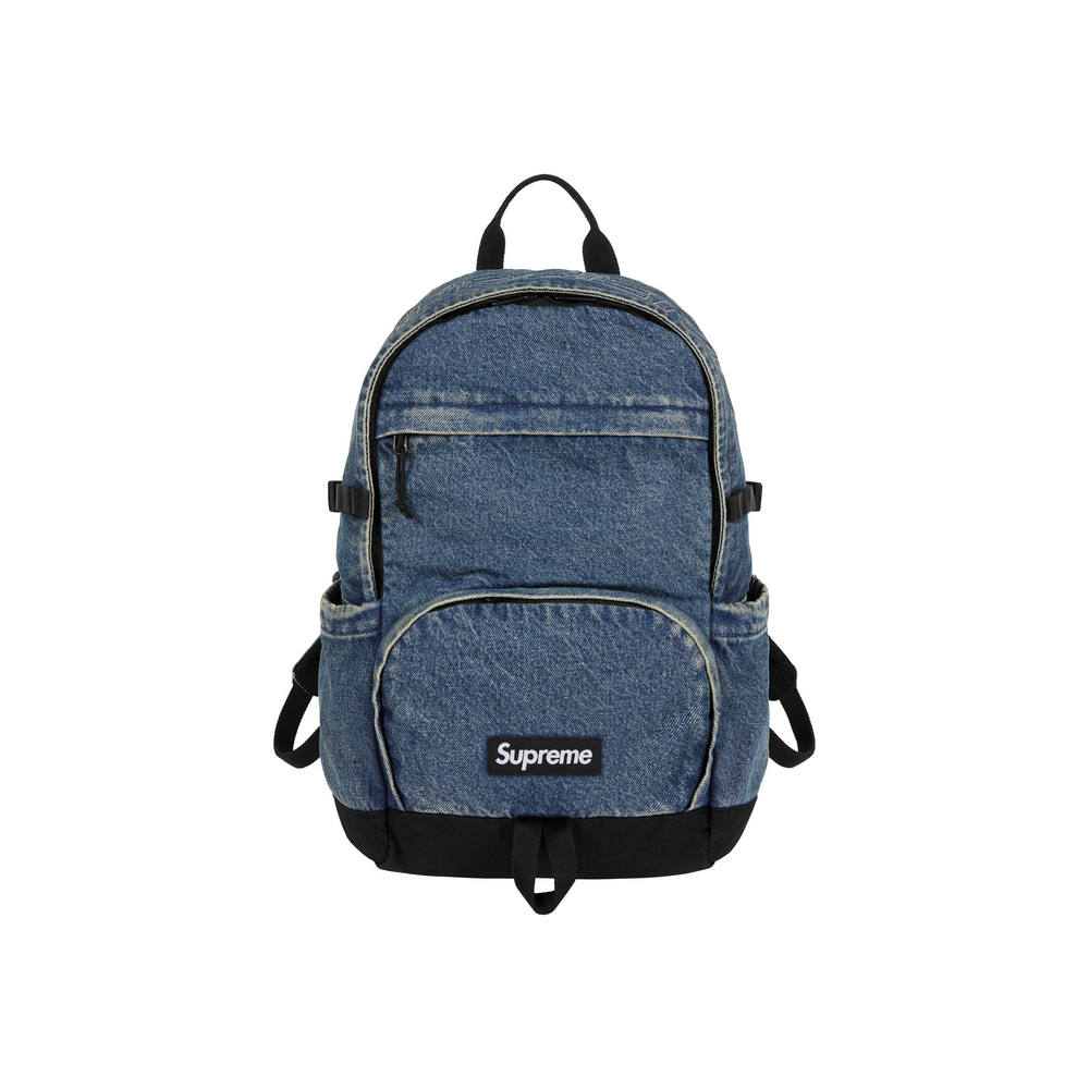 Supreme Denim Backpack Washed Indigo (FW25)