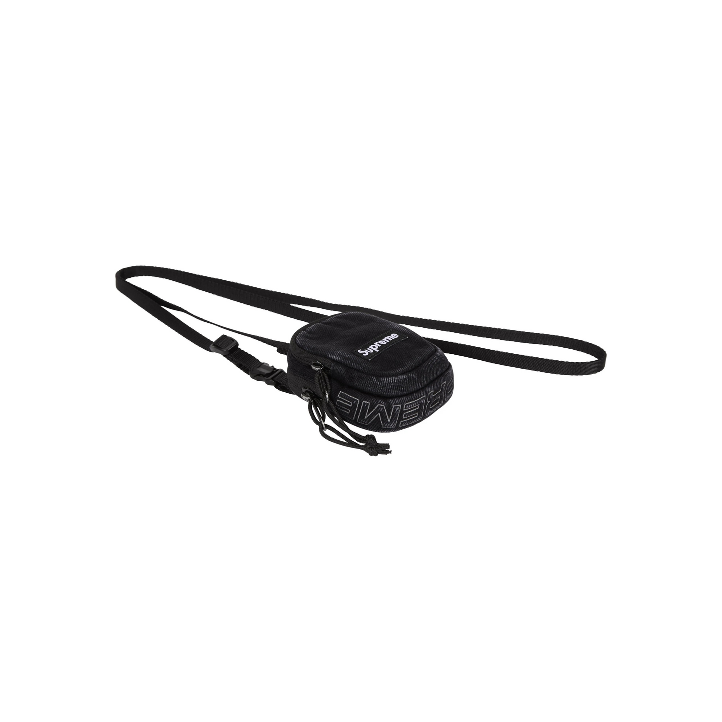 Supreme Denim Mini Utility Camera Bag Black (FW25)