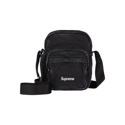 Supreme Denim Shoulder Bag Black (FW25)