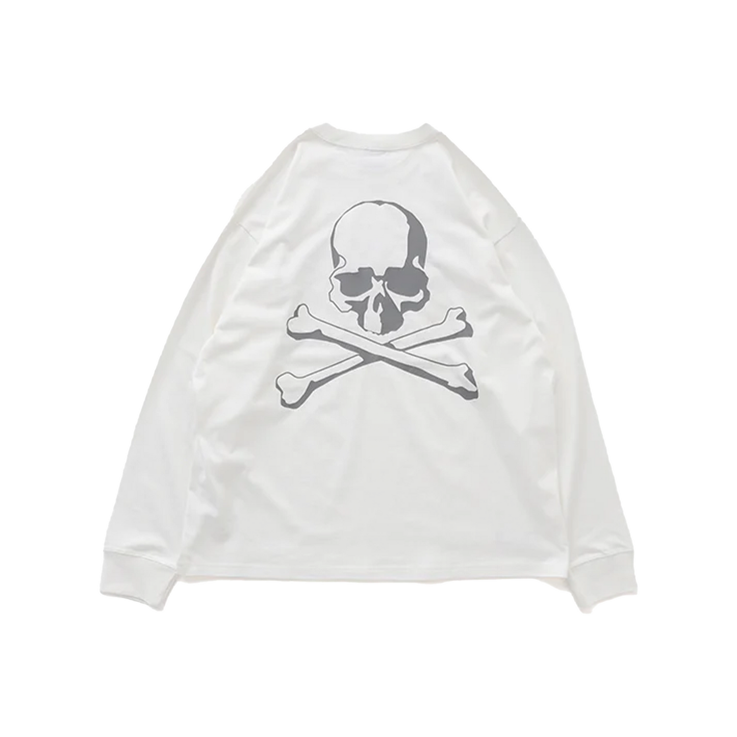 mastermind JAPAN x Dickies Long Sleeved Tee White (SS25)