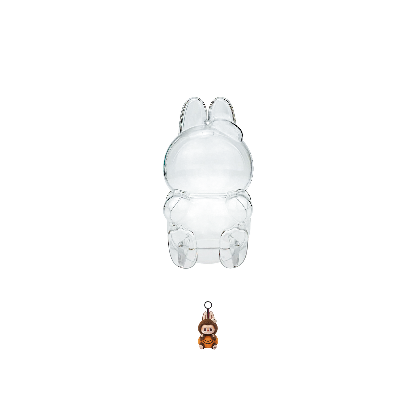POP MART LABUBU THE MONSTERS - Transparent Acrylic Blind Box Protective Case