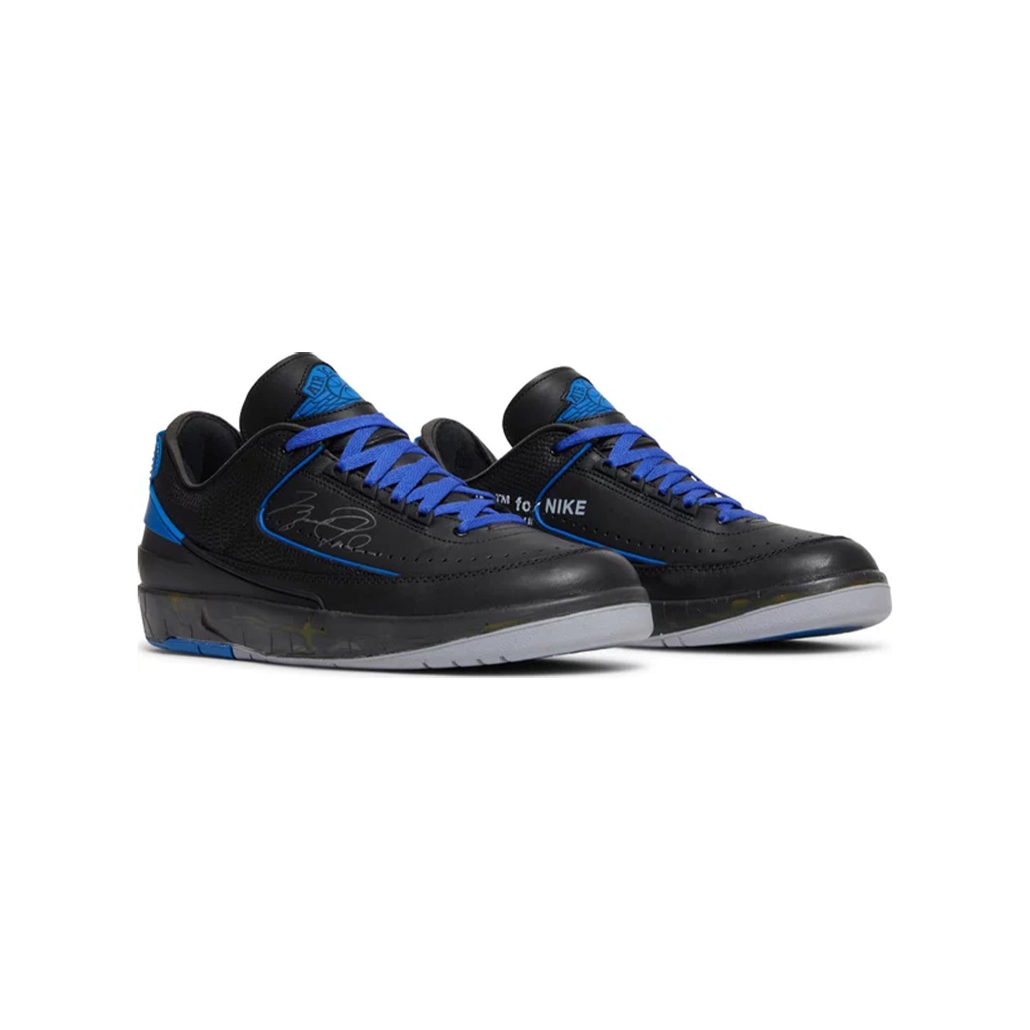 Jordan 2 Retro Low SP Off-White Black Blue