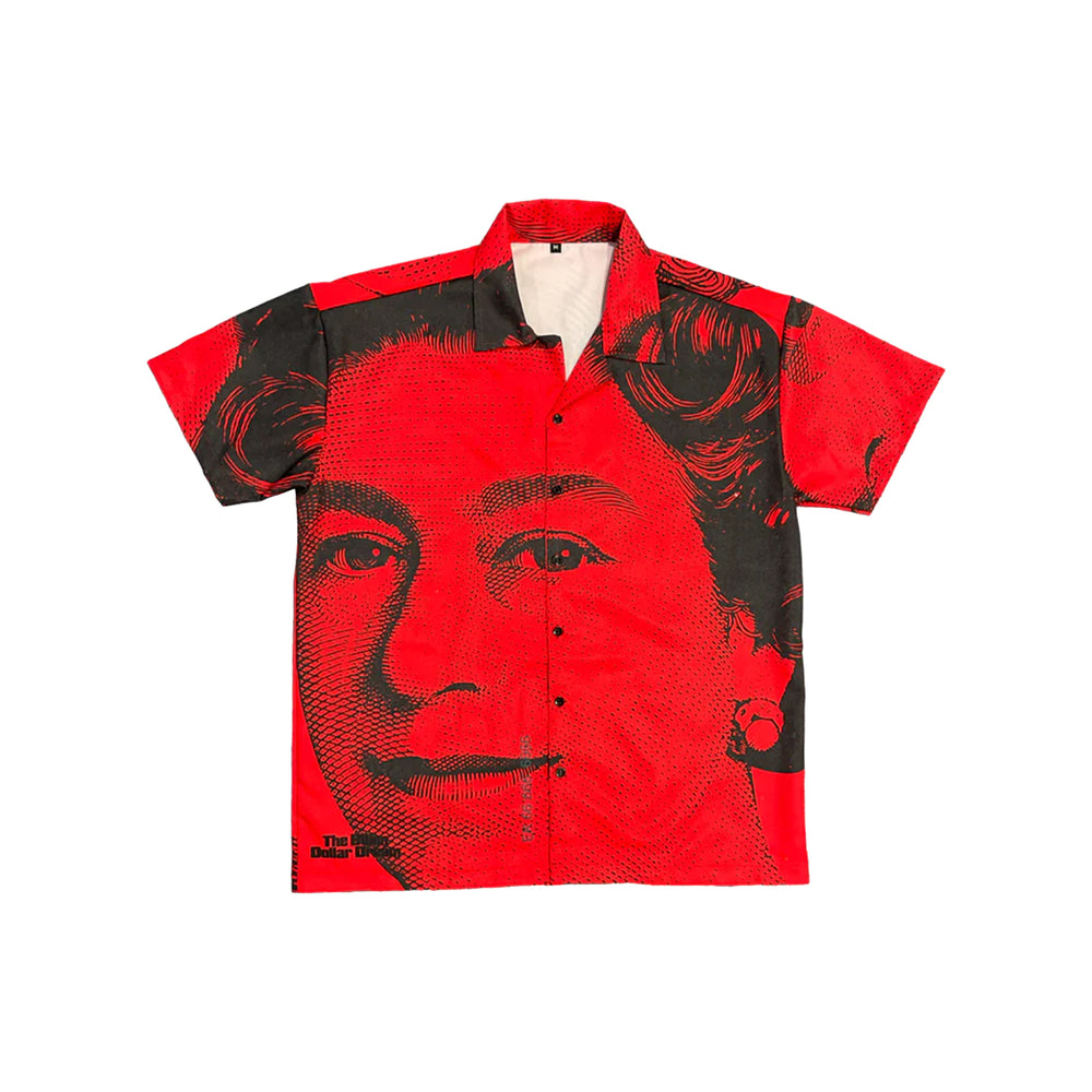 EK Collection Billion Dollar Dream Dollar Pound Shirt Red