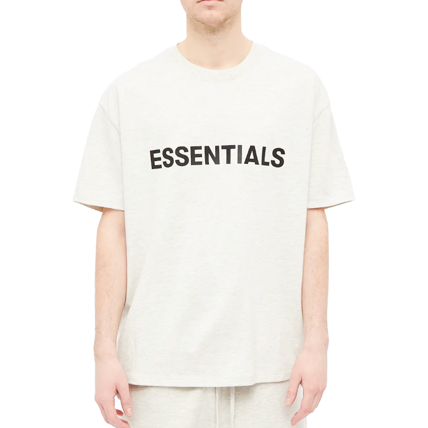 Fear of God Essentials Front Logo Tee White (SS20)