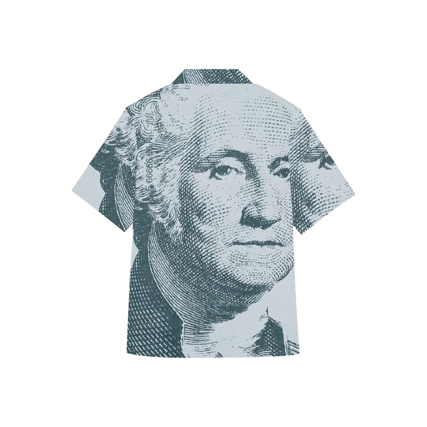 EK Collection Billion Dollar Dream Dollar Pound Shirt Blue