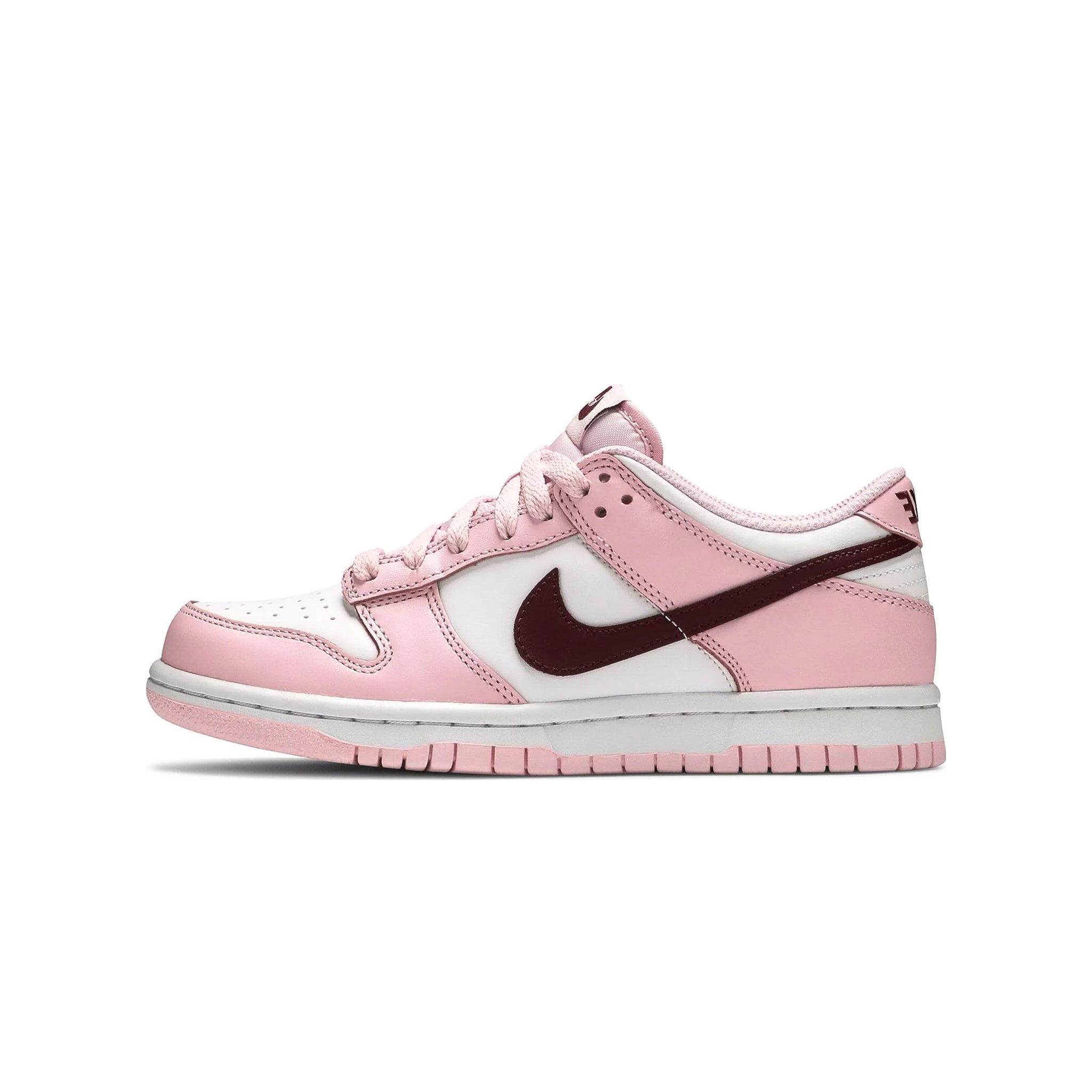 Nike Dunk Low Pink Foam Red White (GS) – STEALPLUG KL