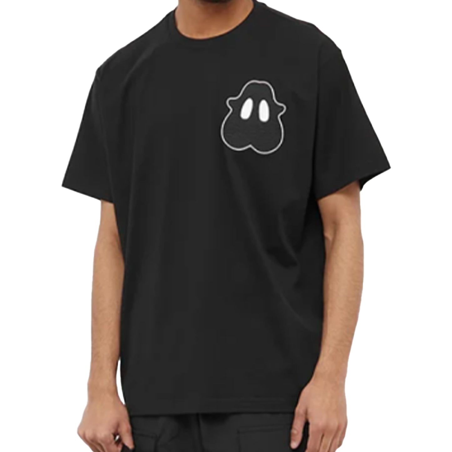 BURBERRY Swincroft Monster Print Tee Black