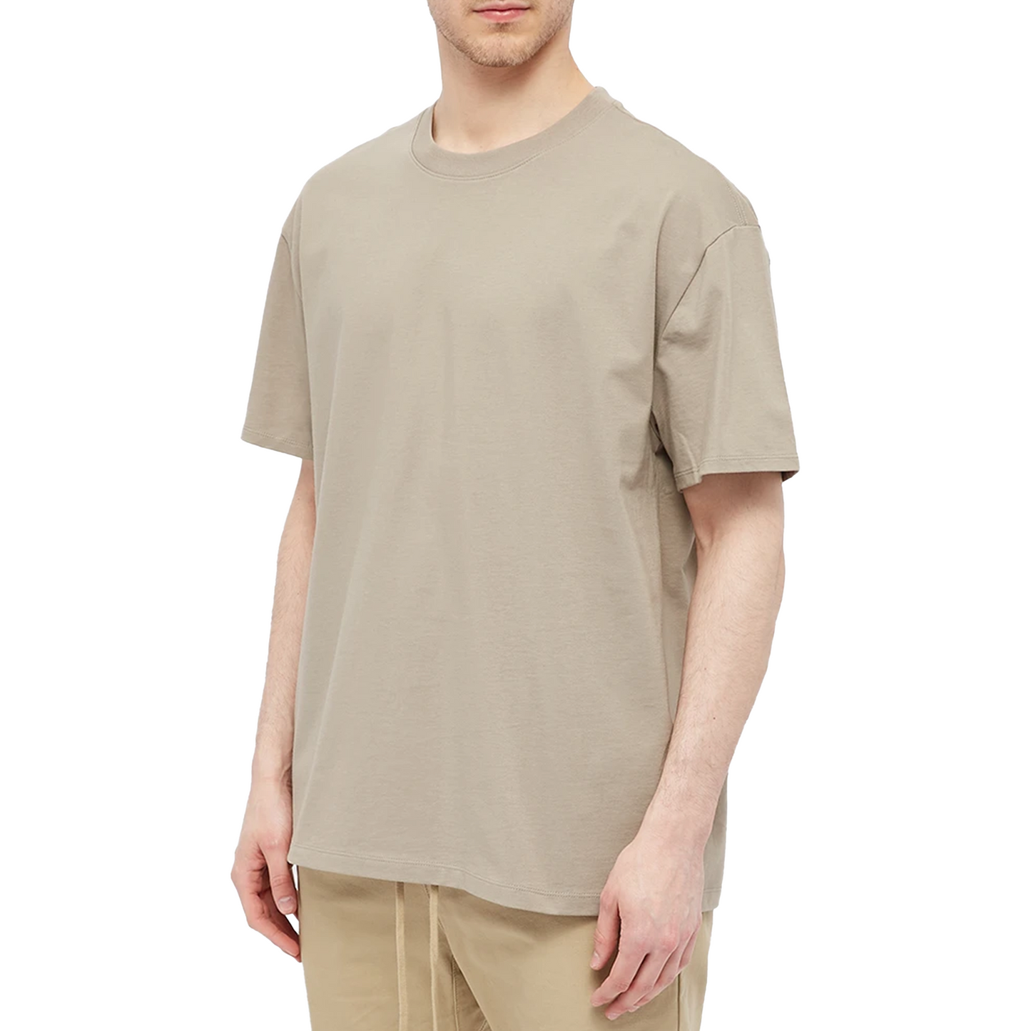 Fear of God Essentials Back Logo Tee Moss (SS21)