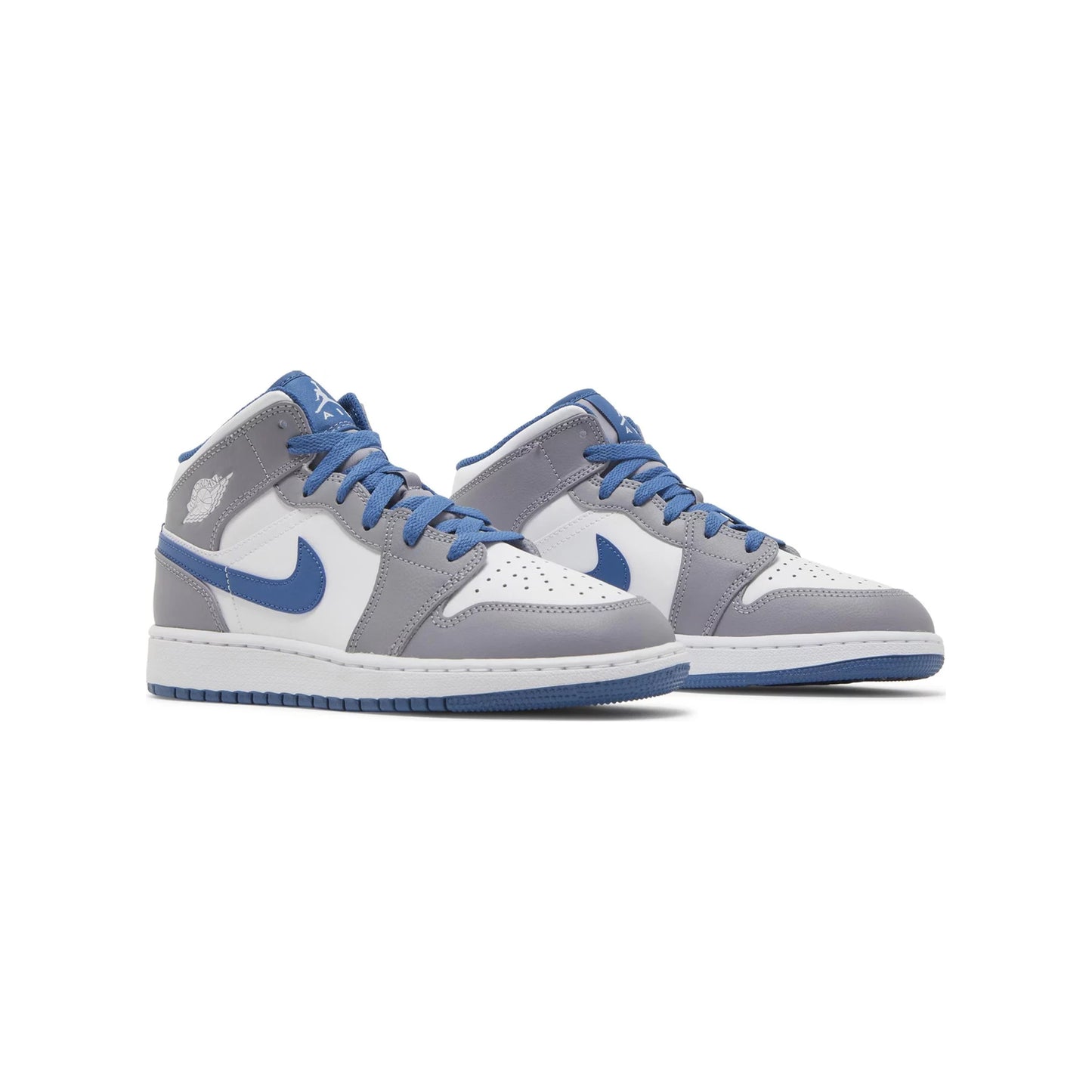 Jordan 1 Mid True Blue Cement (GS)