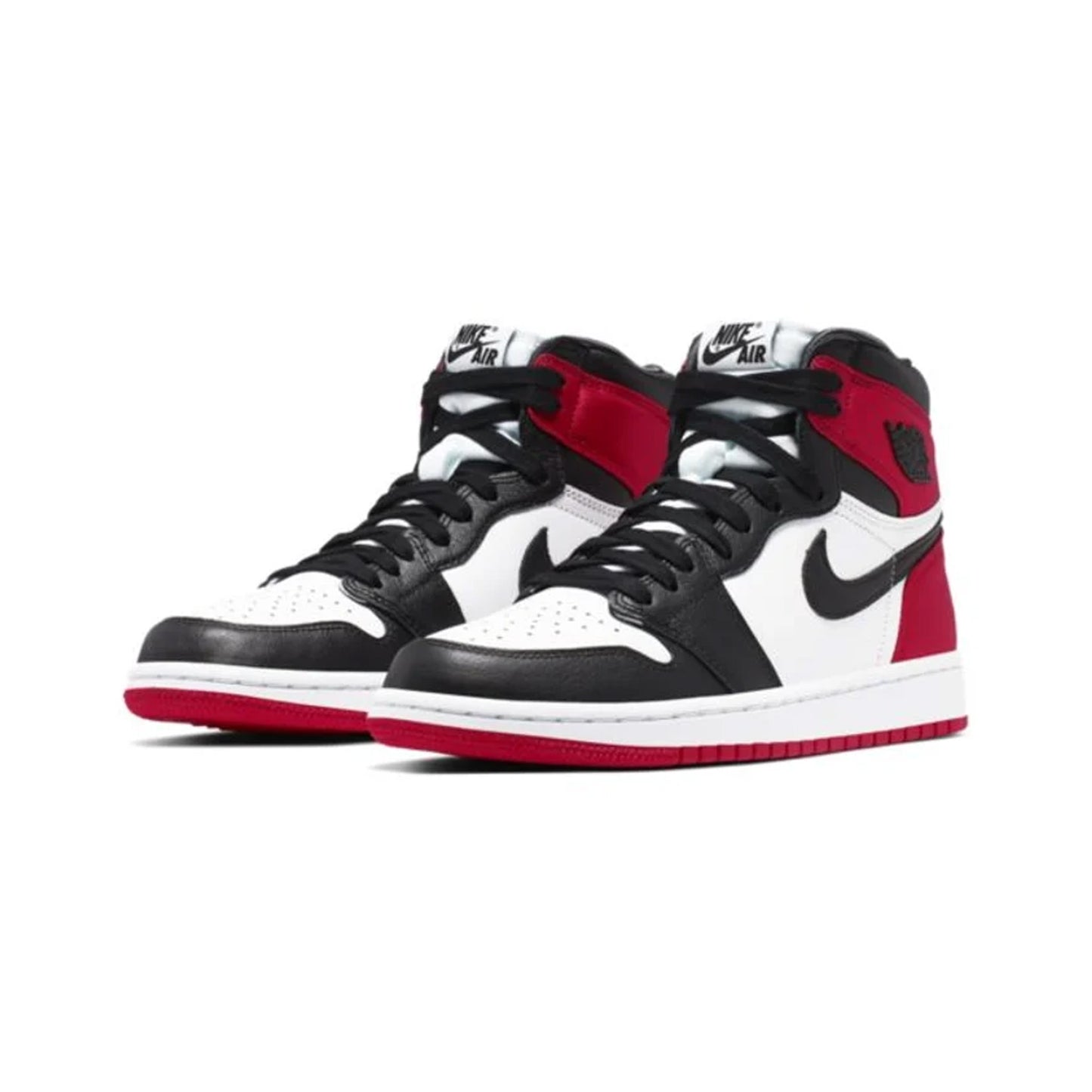Jordan 1 Retro High Satin Black Toe (W)