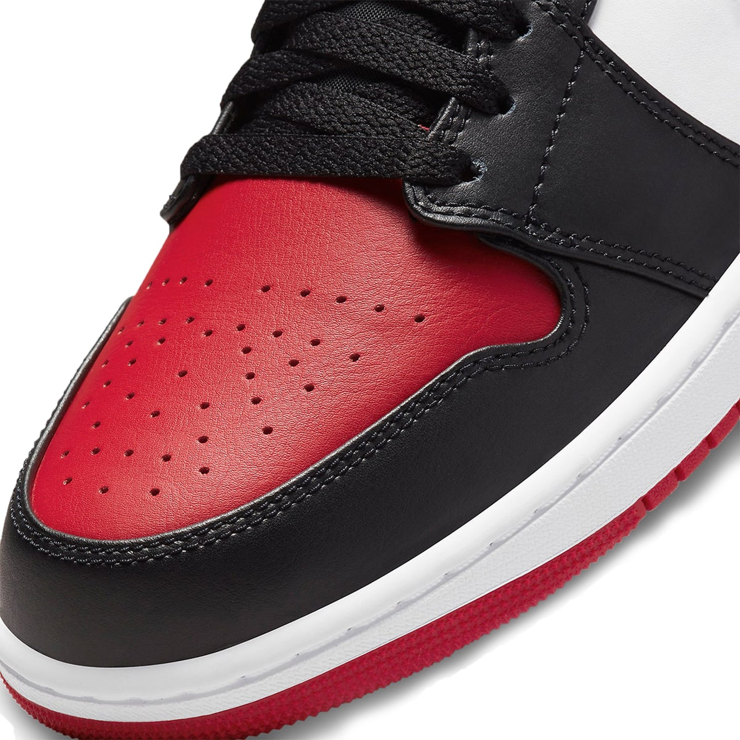Jordan 1 Low Bred Toe