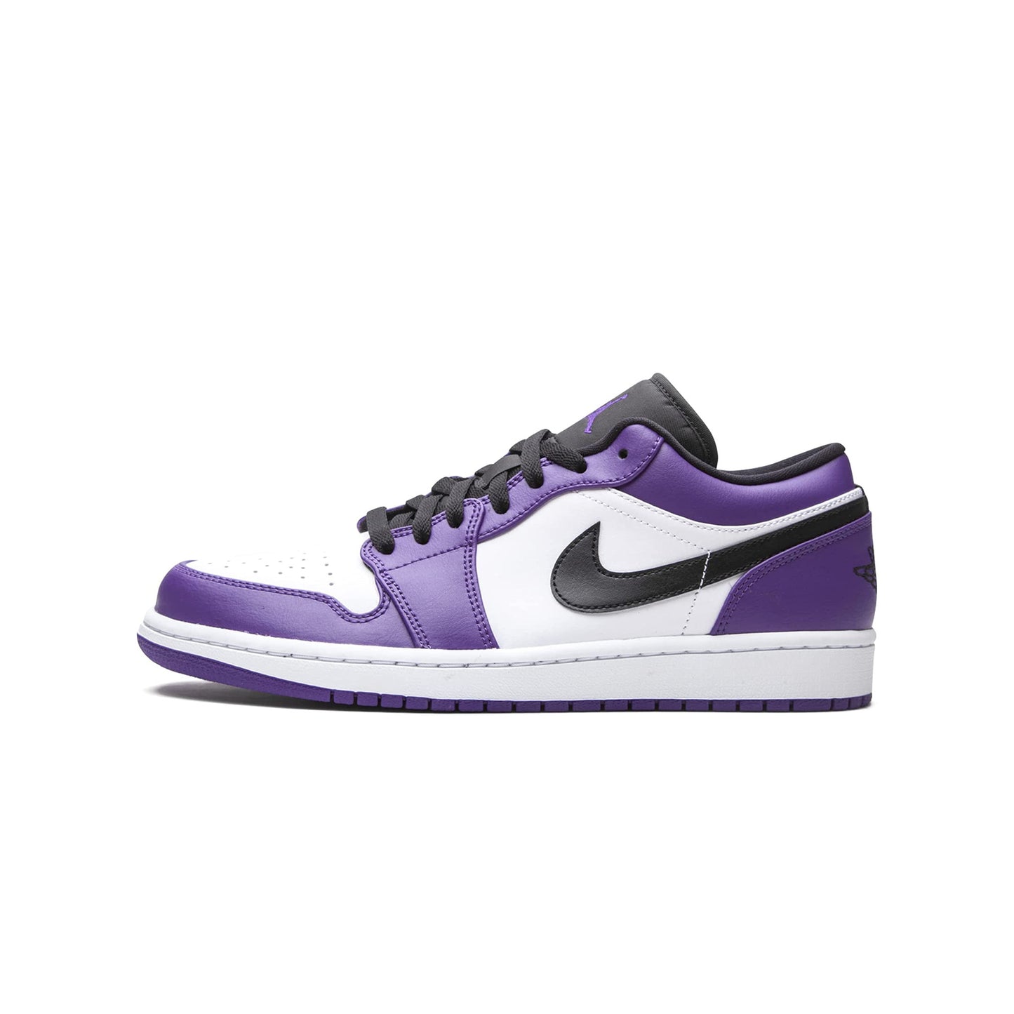 Jordan 1 Low Court Purple White