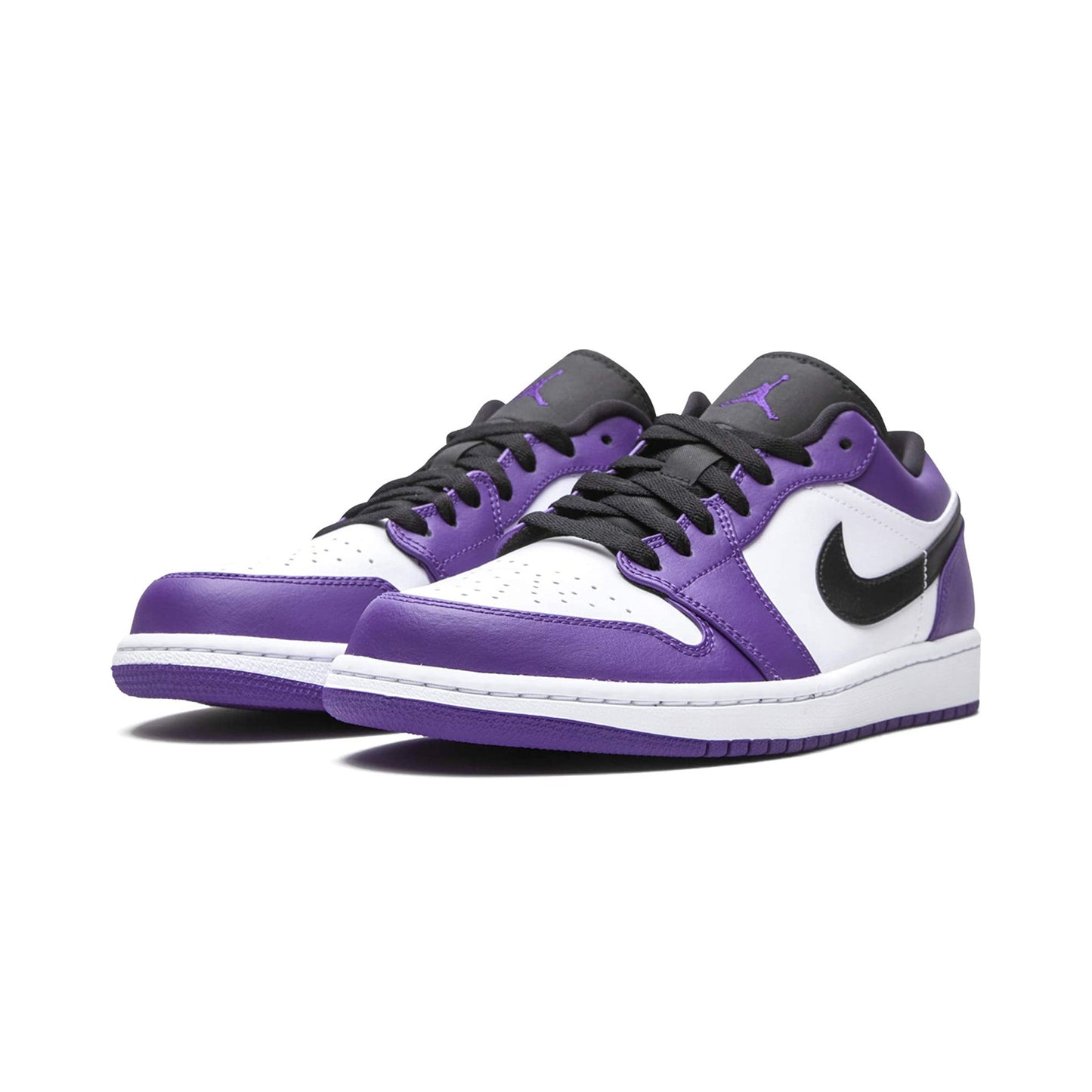 Jordan 1 Low Court Purple White