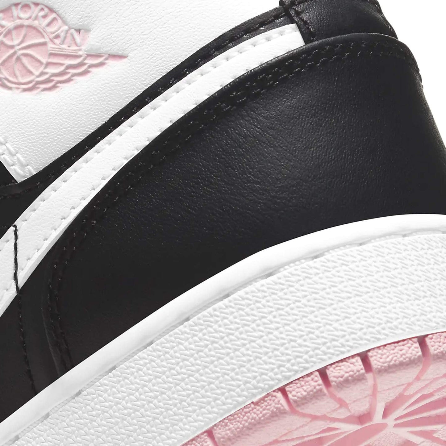 Jordan 1 Mid Arctic Pink Black (GS)