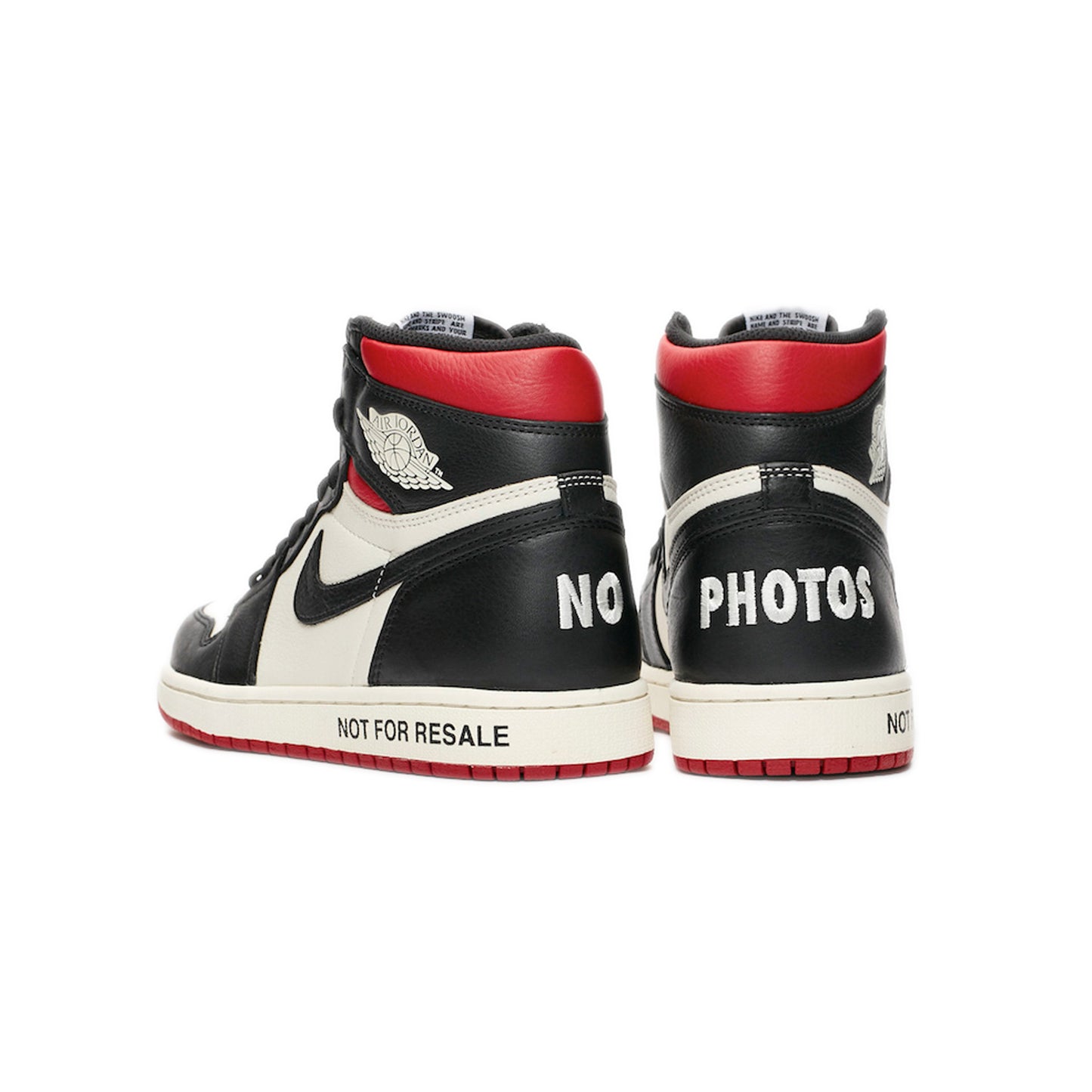 Jordan 1 Retro High Not for Resale Varsity Red